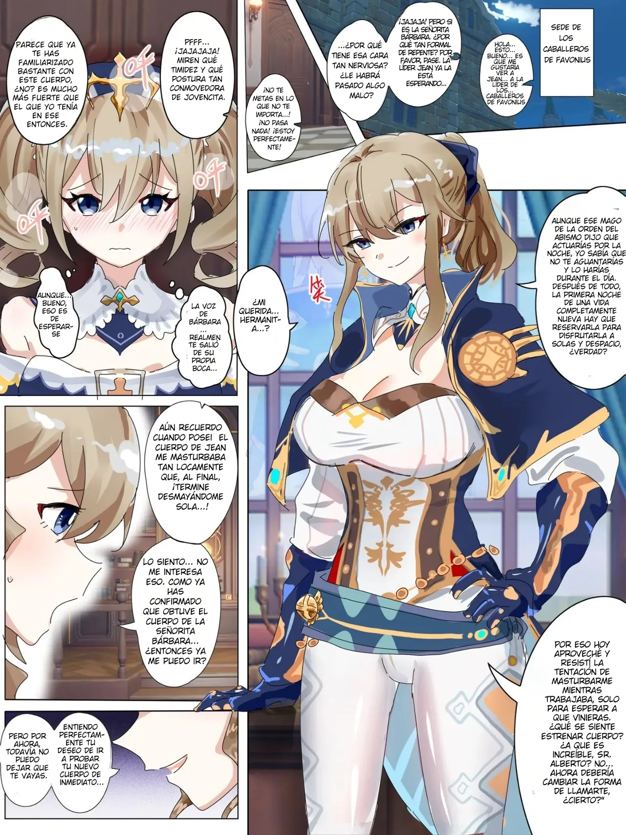 Genshin Barbara Possession page 6 full