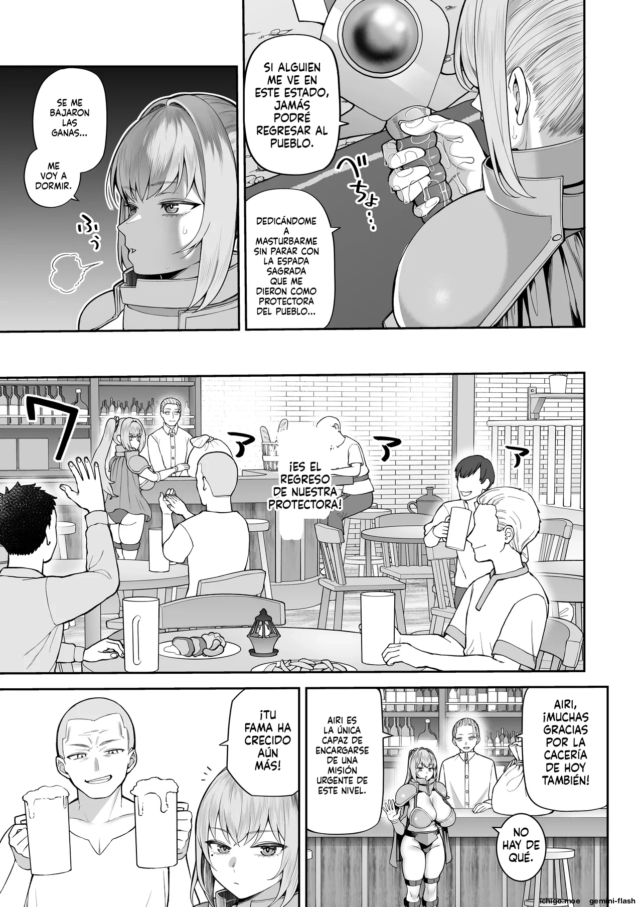 Saikyo dakedo Ikiokureta Onna Kenshi o Saimin de Pet ni Shite Mita  MTL page 7 full