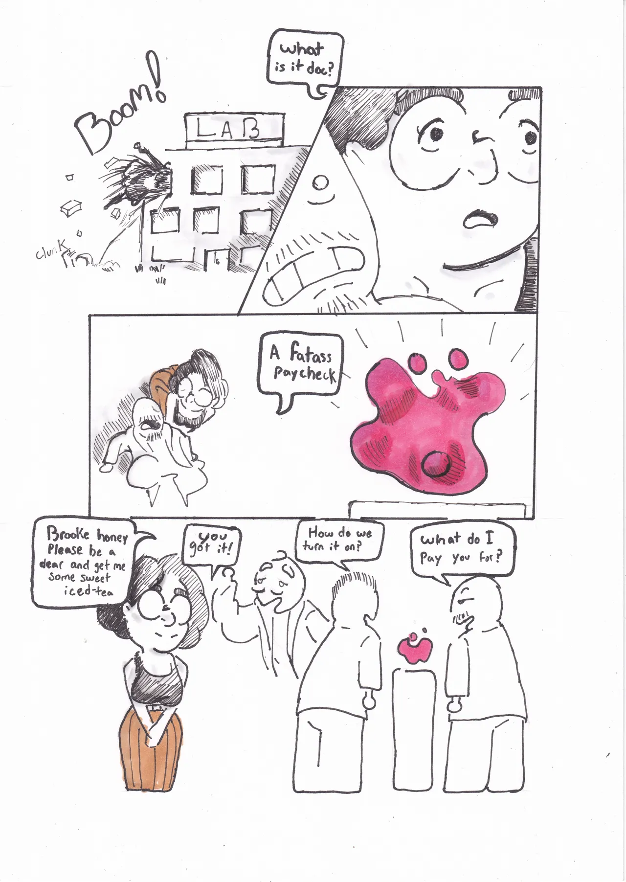 Brooke Olorin in...Wormhole Onahole page 2 full