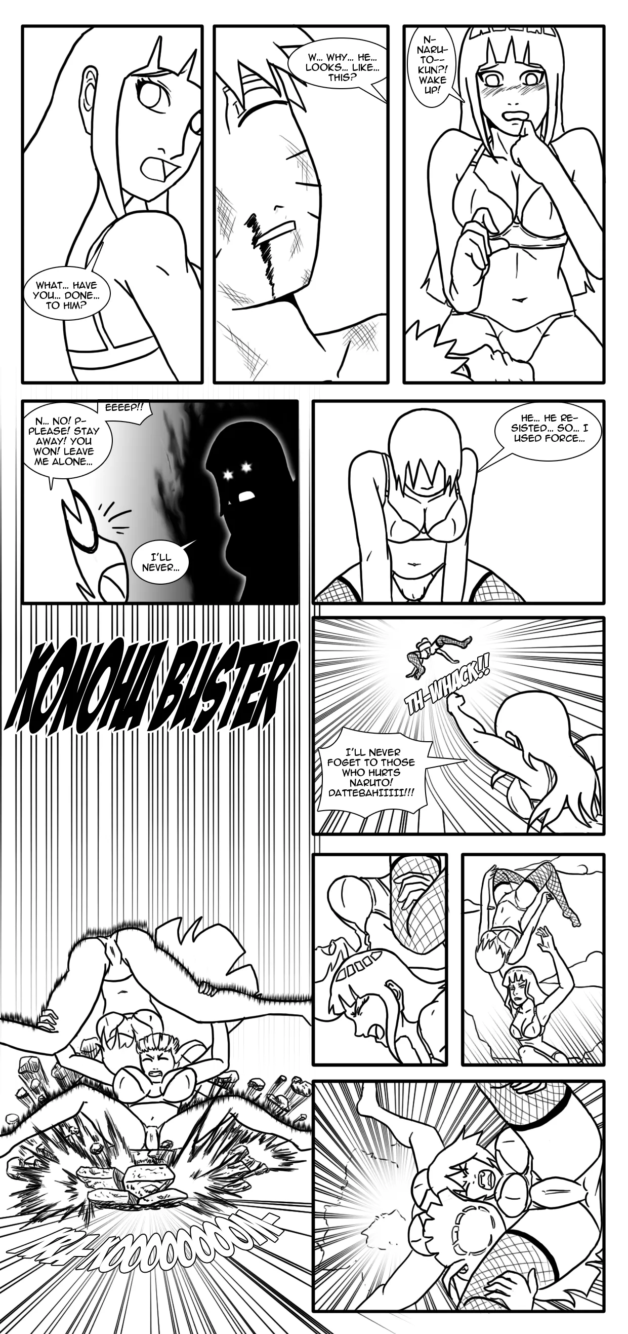 Hinata vs Kurotsuchi page 10 full