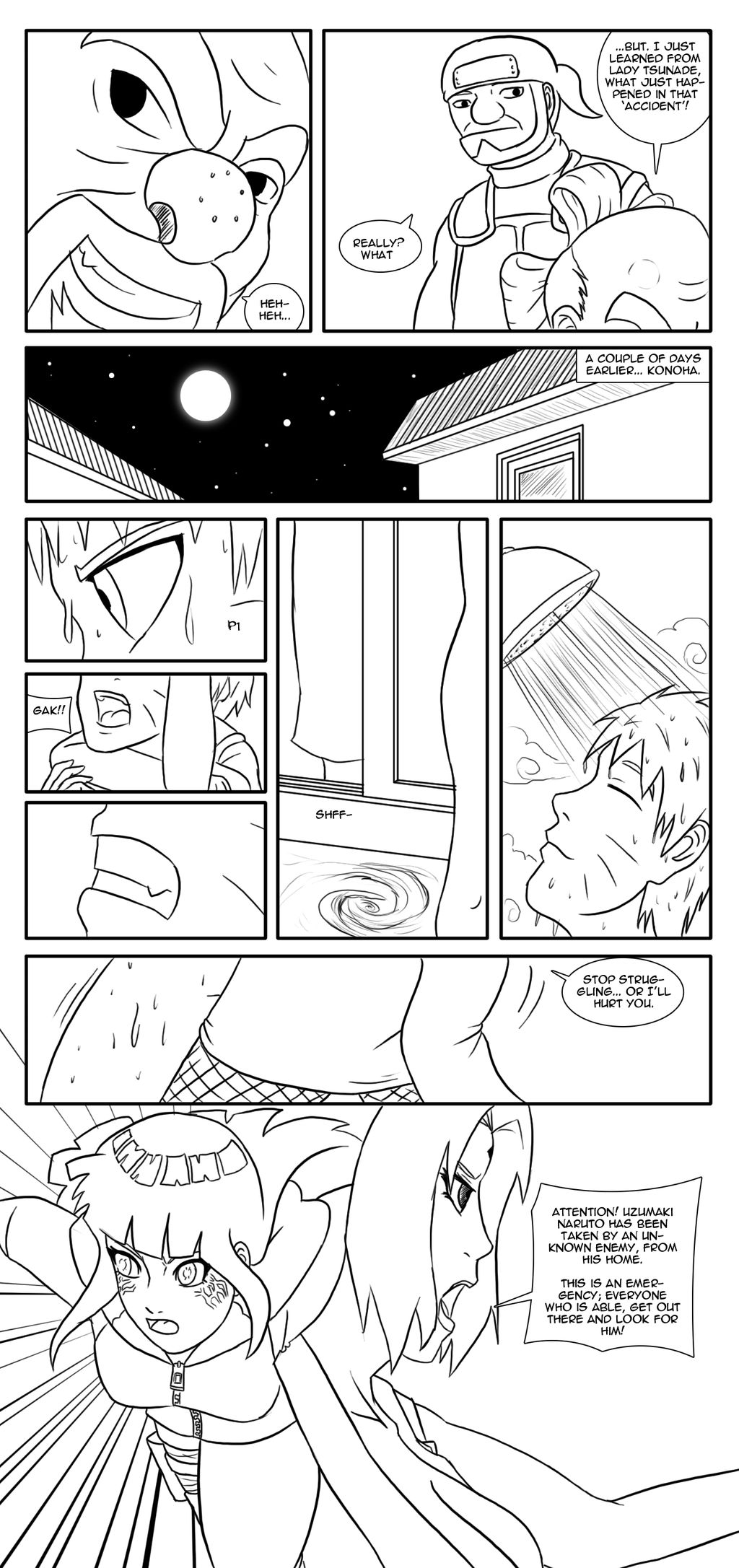 Hinata vs Kurotsuchi page 3 full