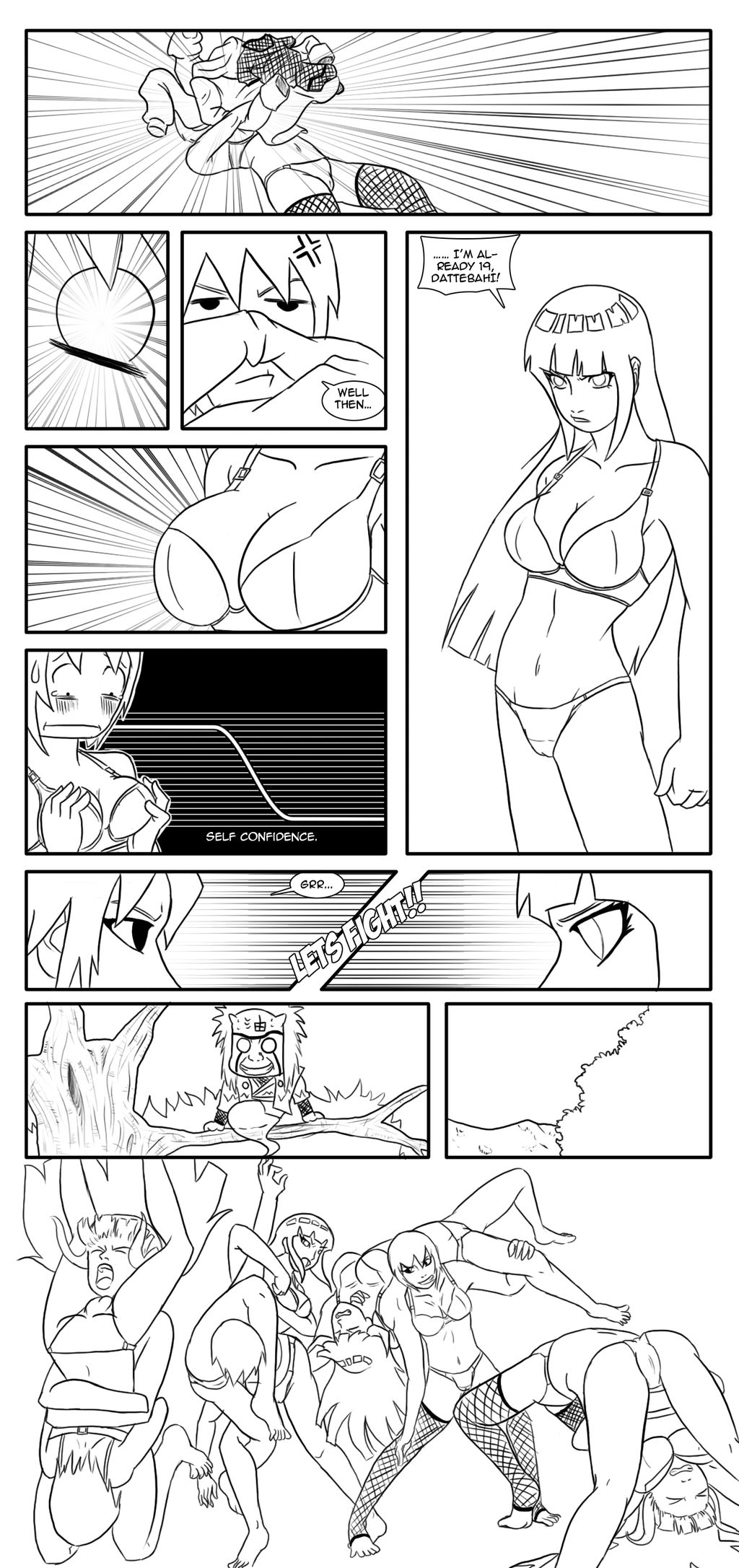 Hinata vs Kurotsuchi page 6 full
