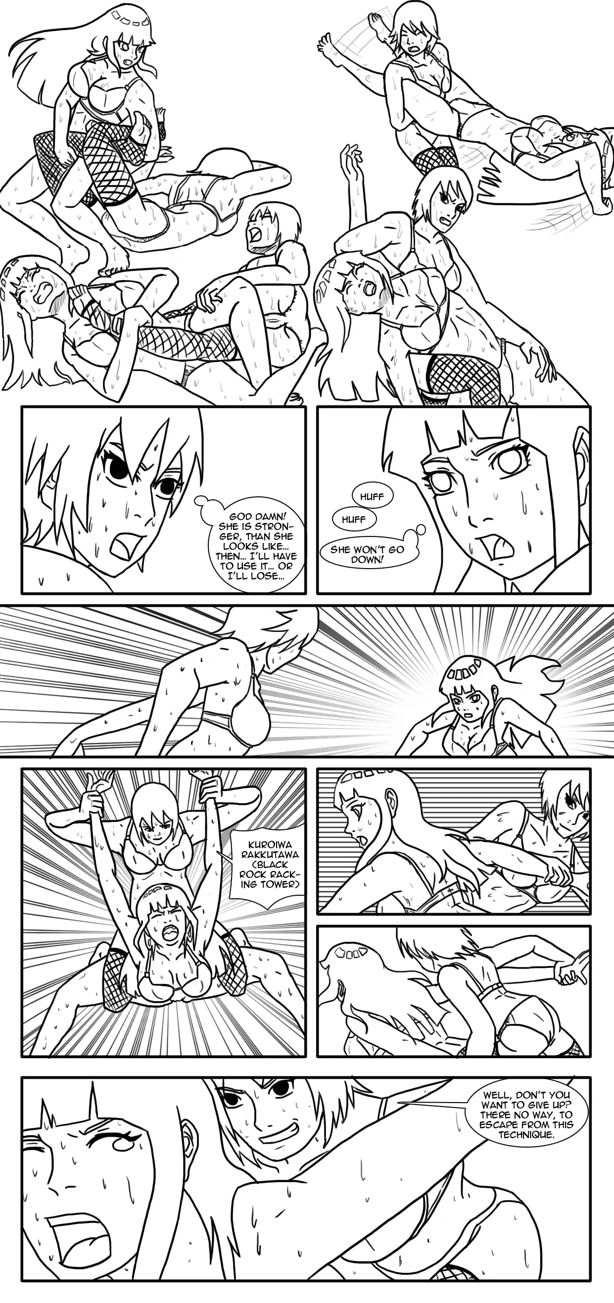 Hinata vs Kurotsuchi page 7 full