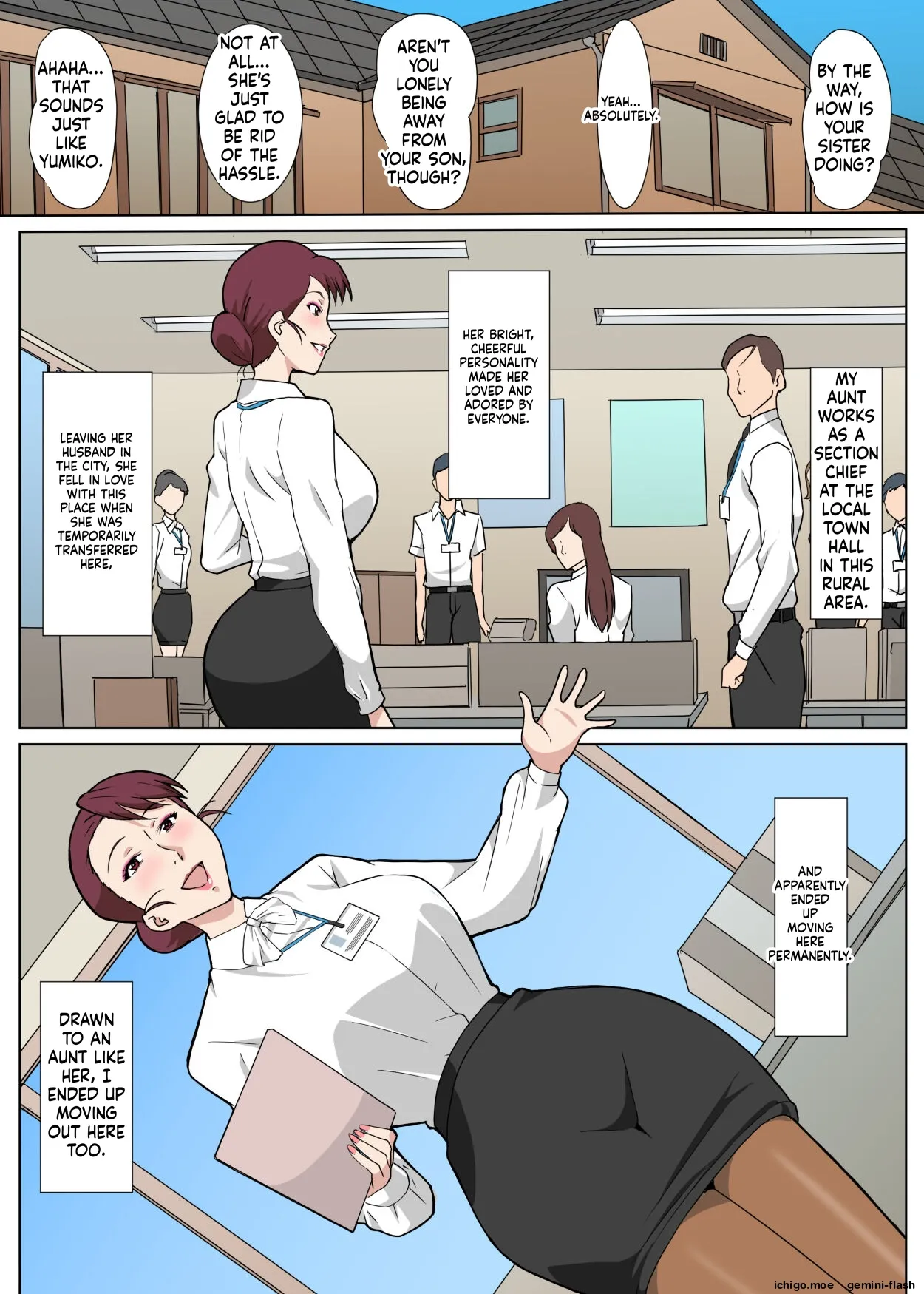 Inaka de Oba-san to Mechamecha Sex Shita Hanashi page 5 full