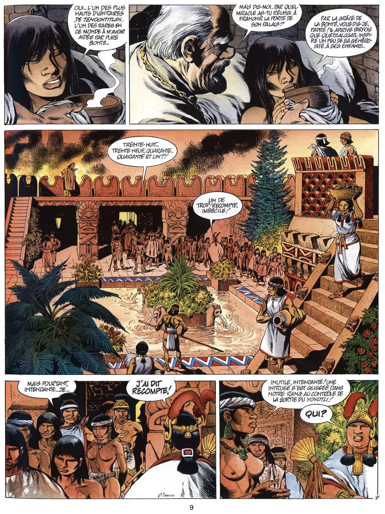 Quetzalcoatl T03 - Les Cauchemars de Moctezuma page 10 full