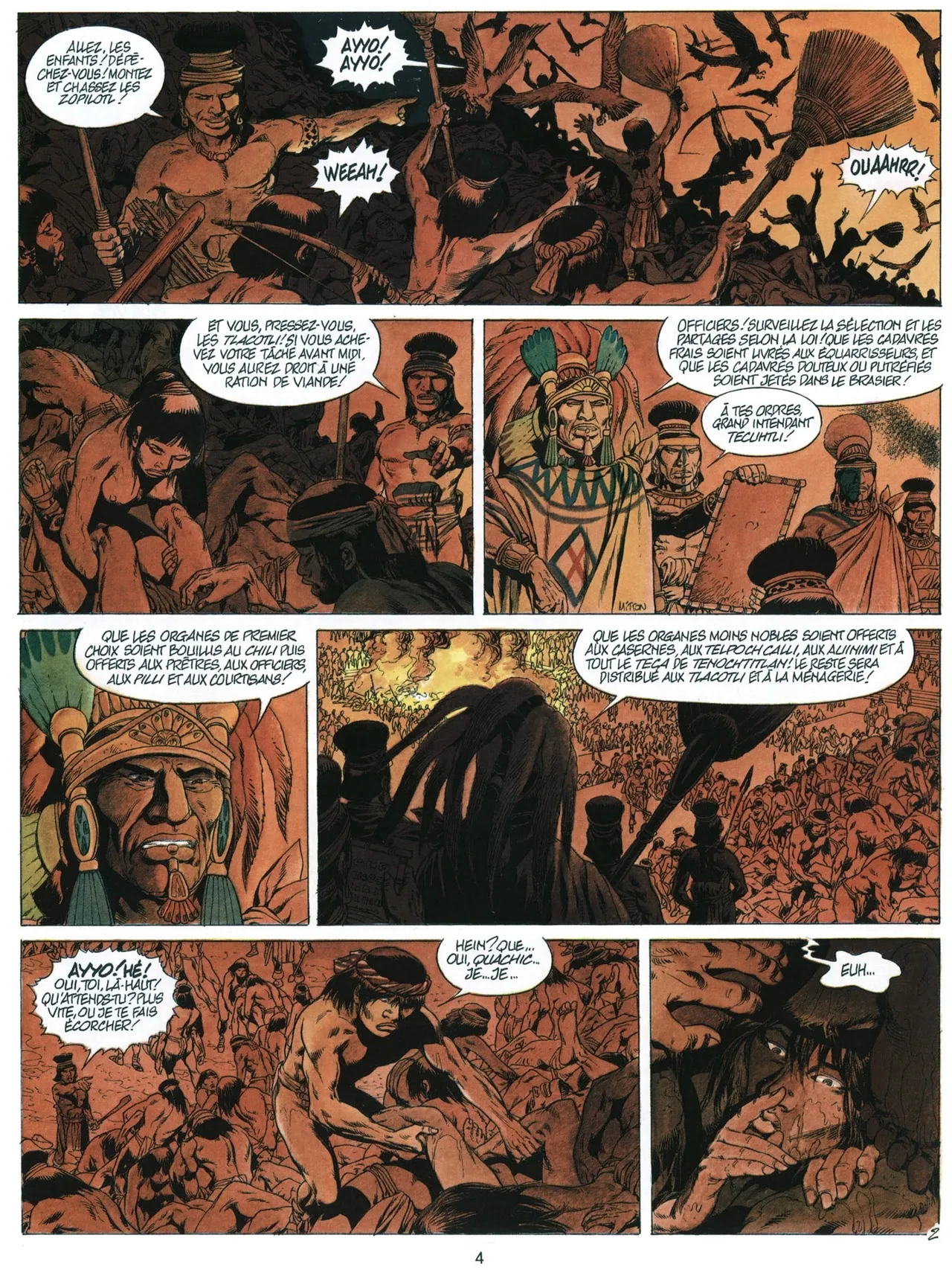 Quetzalcoatl T03 - Les Cauchemars de Moctezuma page 5 full