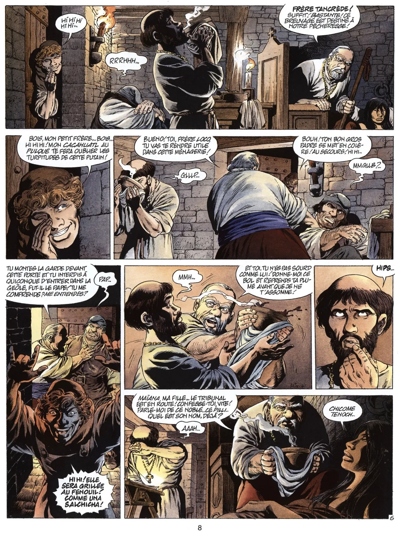 Quetzalcoatl T03 - Les Cauchemars de Moctezuma page 9 full