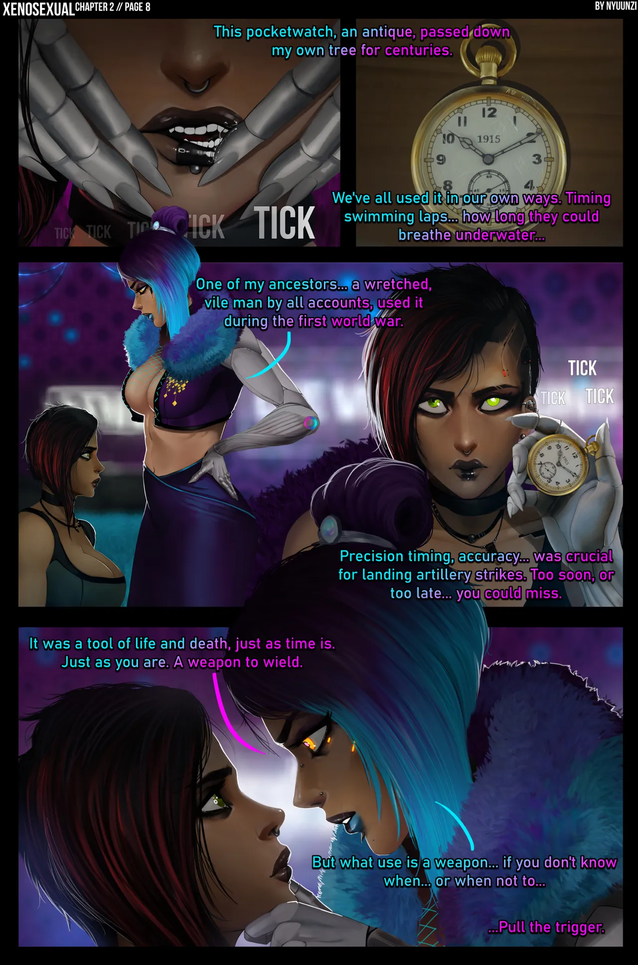 XENOSEXUAL - chapter 2: OZURIE page 9 full