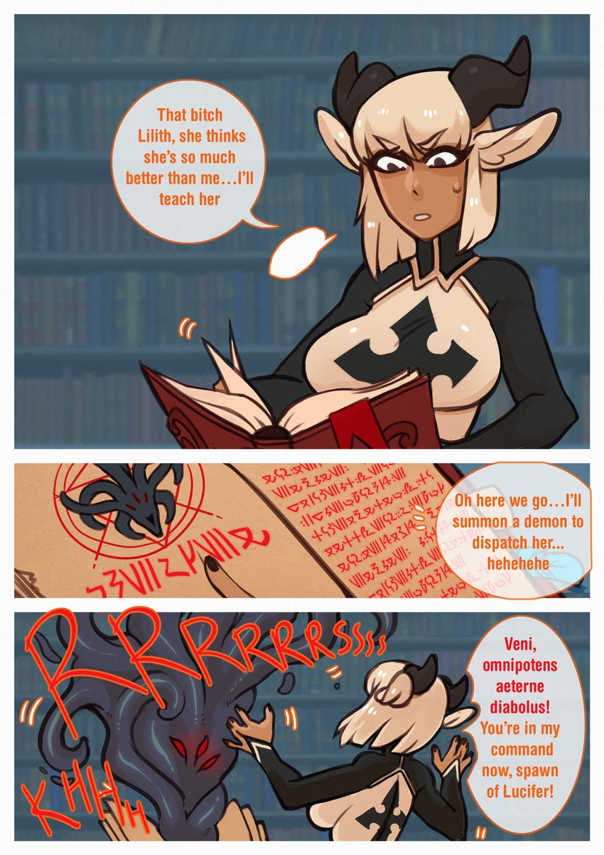 Nox and the Demon page 1 full