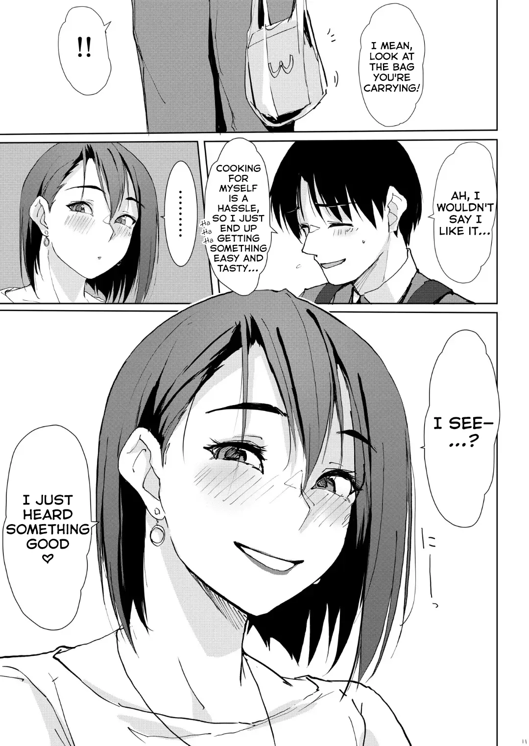 Itteki demo Osake o Nomu to H ni Nacchau Otonari no Minami-san page 10 full