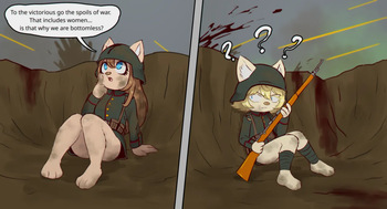 The Saga of Tanya the Evil furry works cover