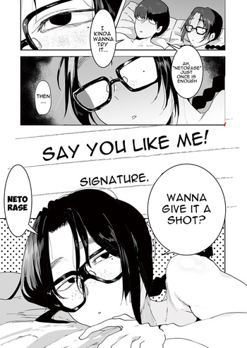 Suki-tte Itcha Dame! | You can't say i like you | English Translation |   | cufreescans cover