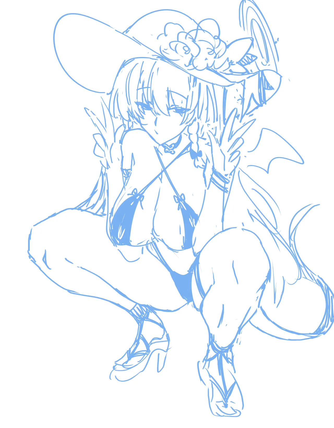 ドンドンビキニを脱いでいくハルナちゃん♥️ page 6 full
