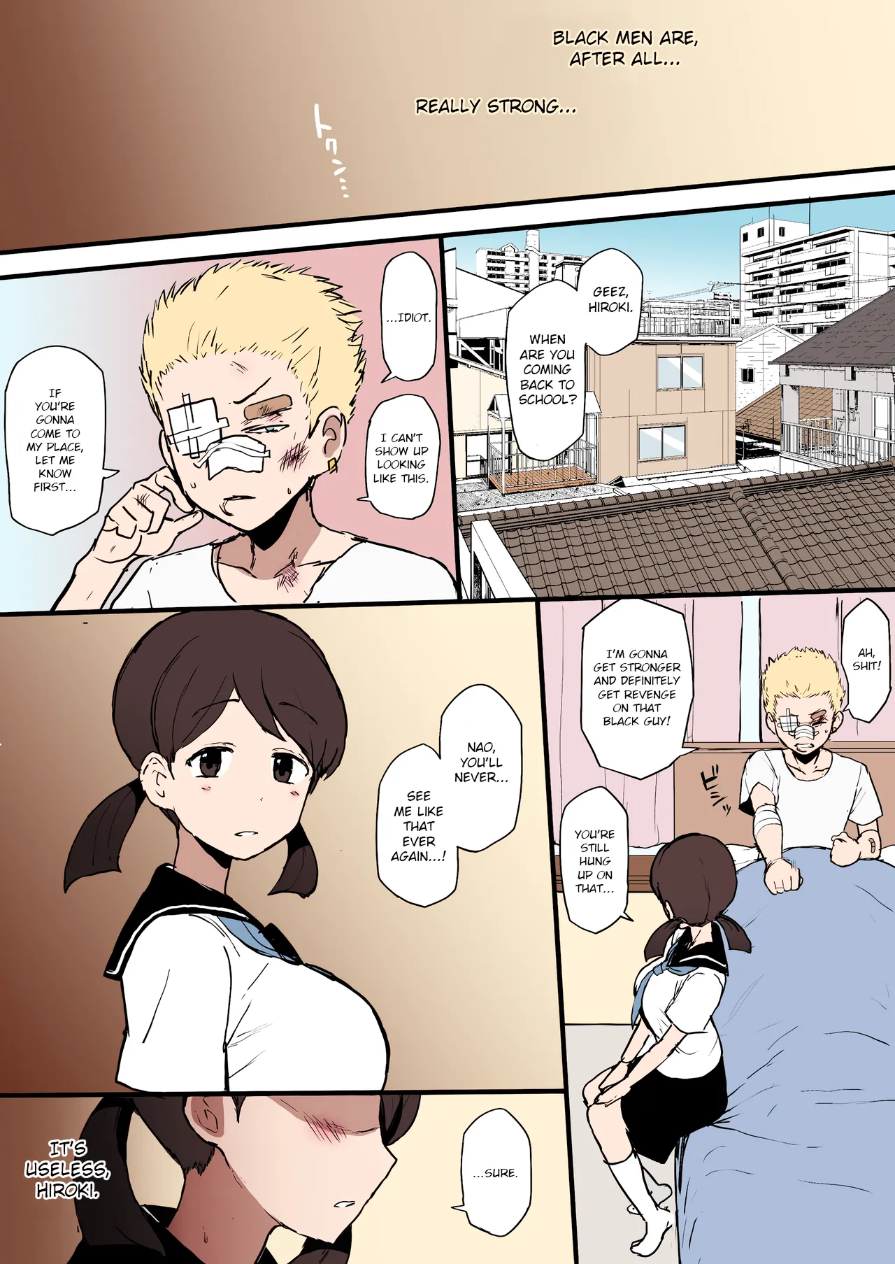 Kokujin no Tenkousei NTR ru Chapters 1-6 part 1 Plus Bonus chapter: Stolen Mother’s Breasts page 2 full