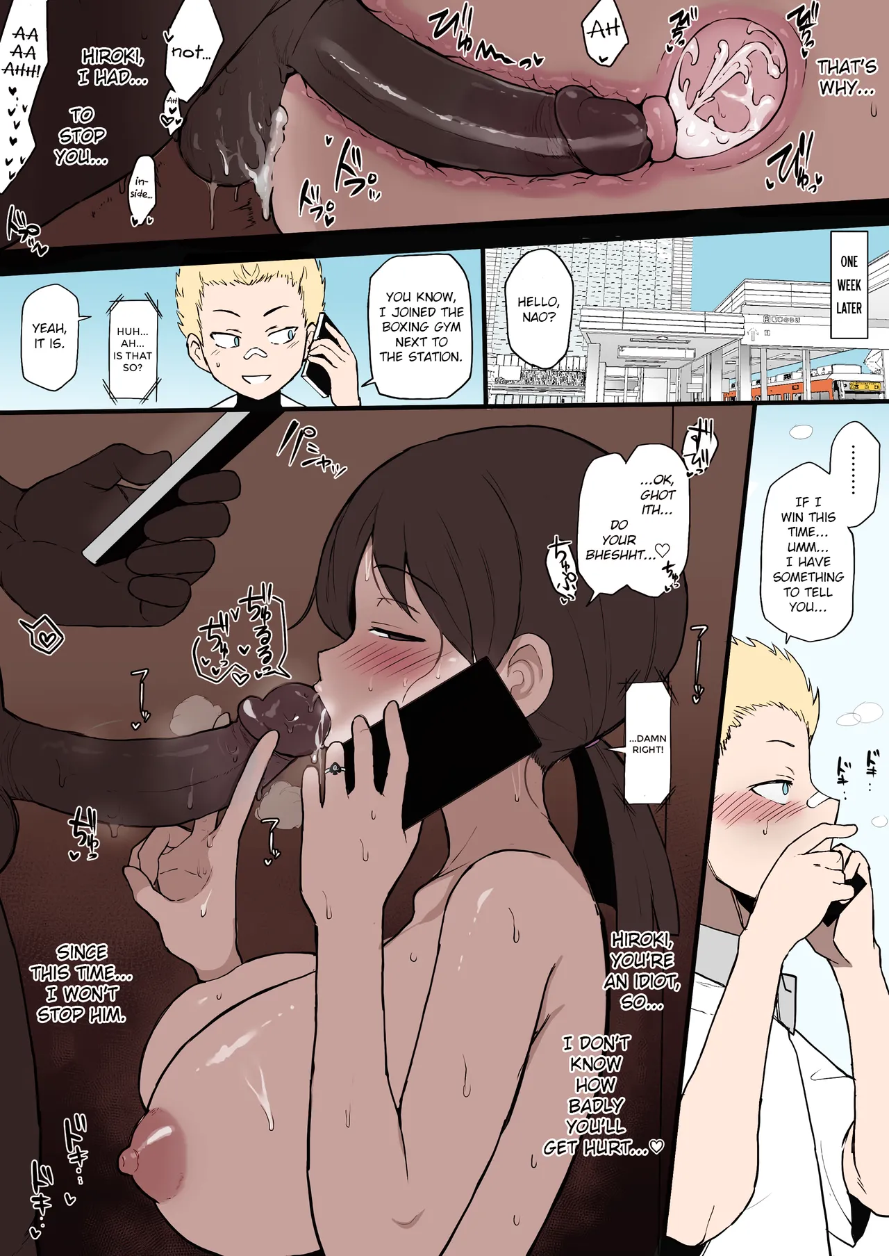 Kokujin no Tenkousei NTR ru Chapters 1-6 part 1 Plus Bonus chapter: Stolen Mother’s Breasts page 4 full