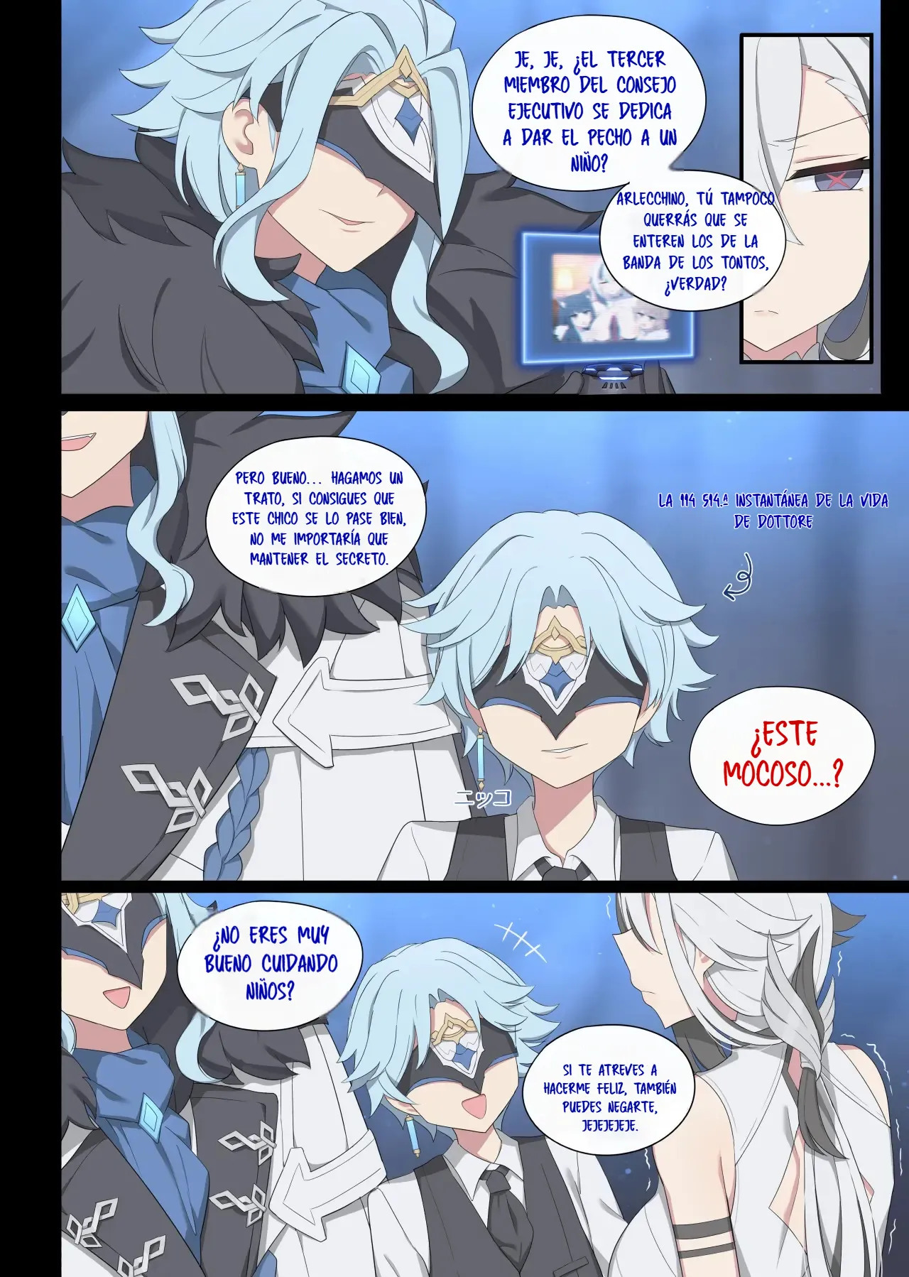 Arlecchino Genshin Impact Peyeop page 3 full