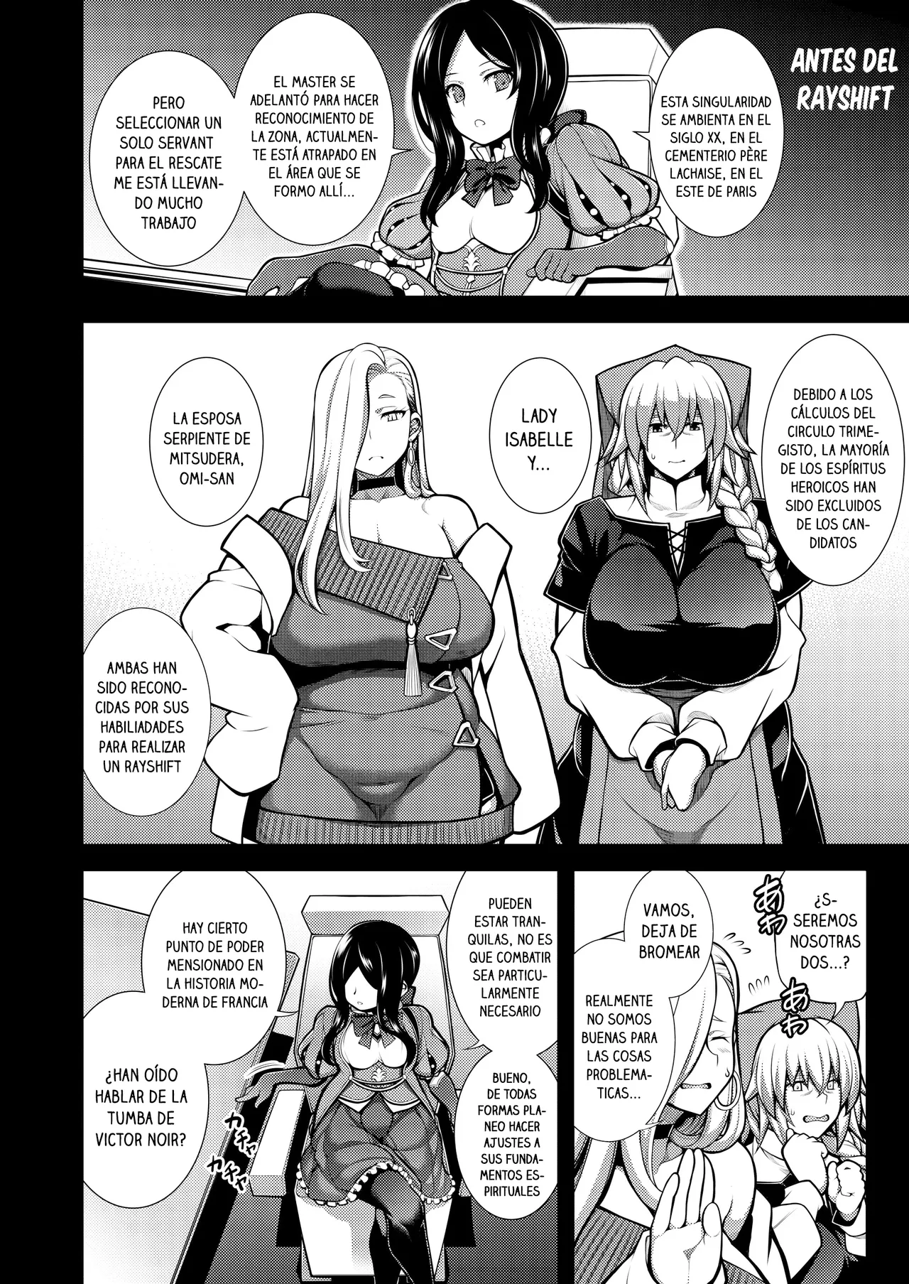 La faux -Soutai Seibo- | La Faux -La Santa Madre embarazada- page 3 full