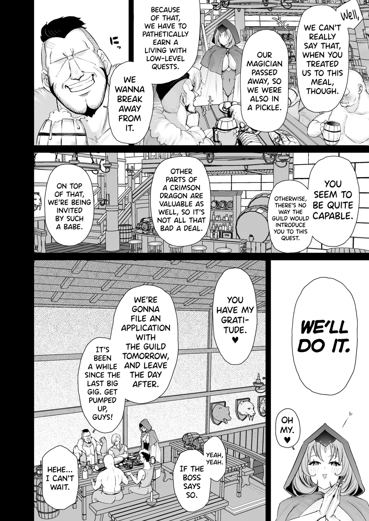 Dosukebe Bakunyuu Elf Mahoutsukai 108-sai to Namahame Koubi Suru Hanashi page 4 full