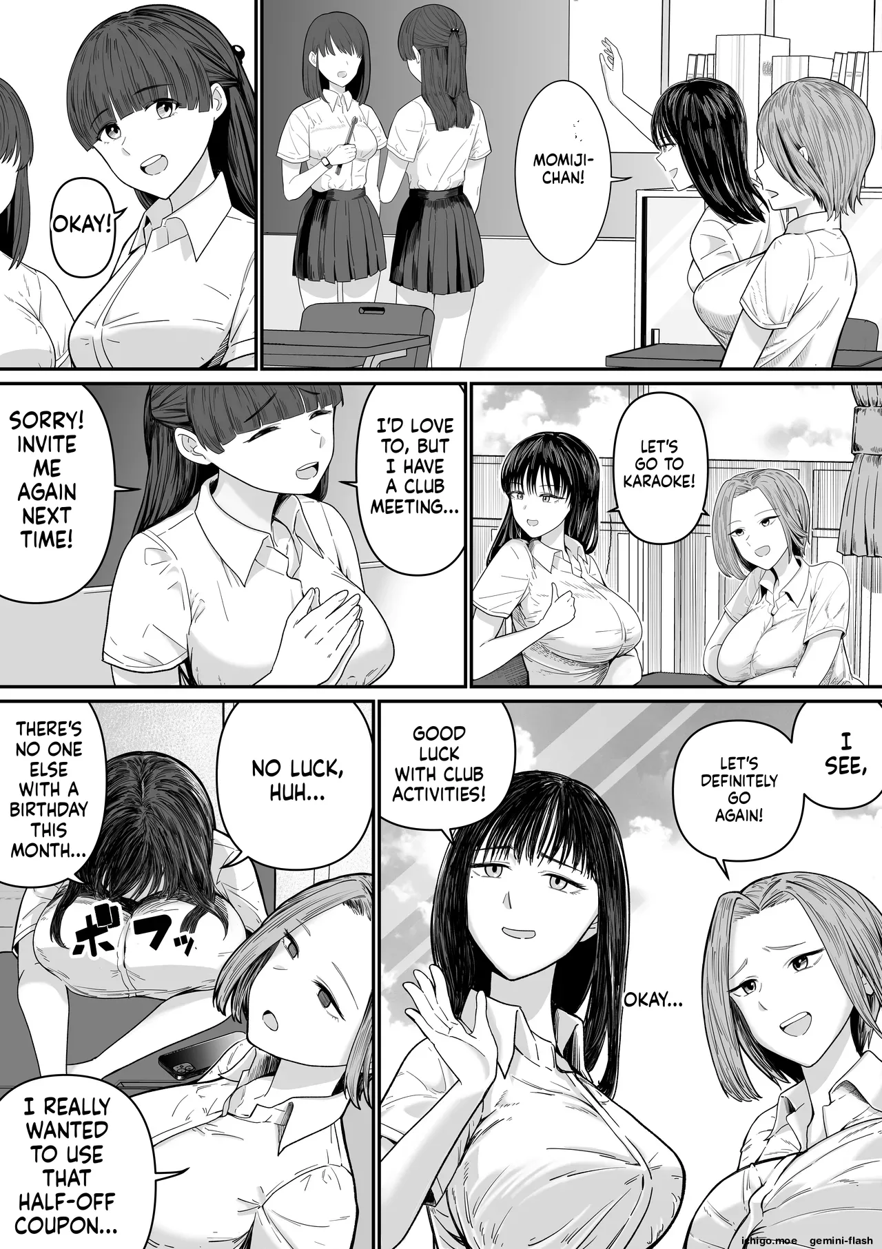 Karaoke de 100-ten Totta no ni Suki na Ko ga Me no Mae de Yokodori Sex Sareru Hanashi page 4 full