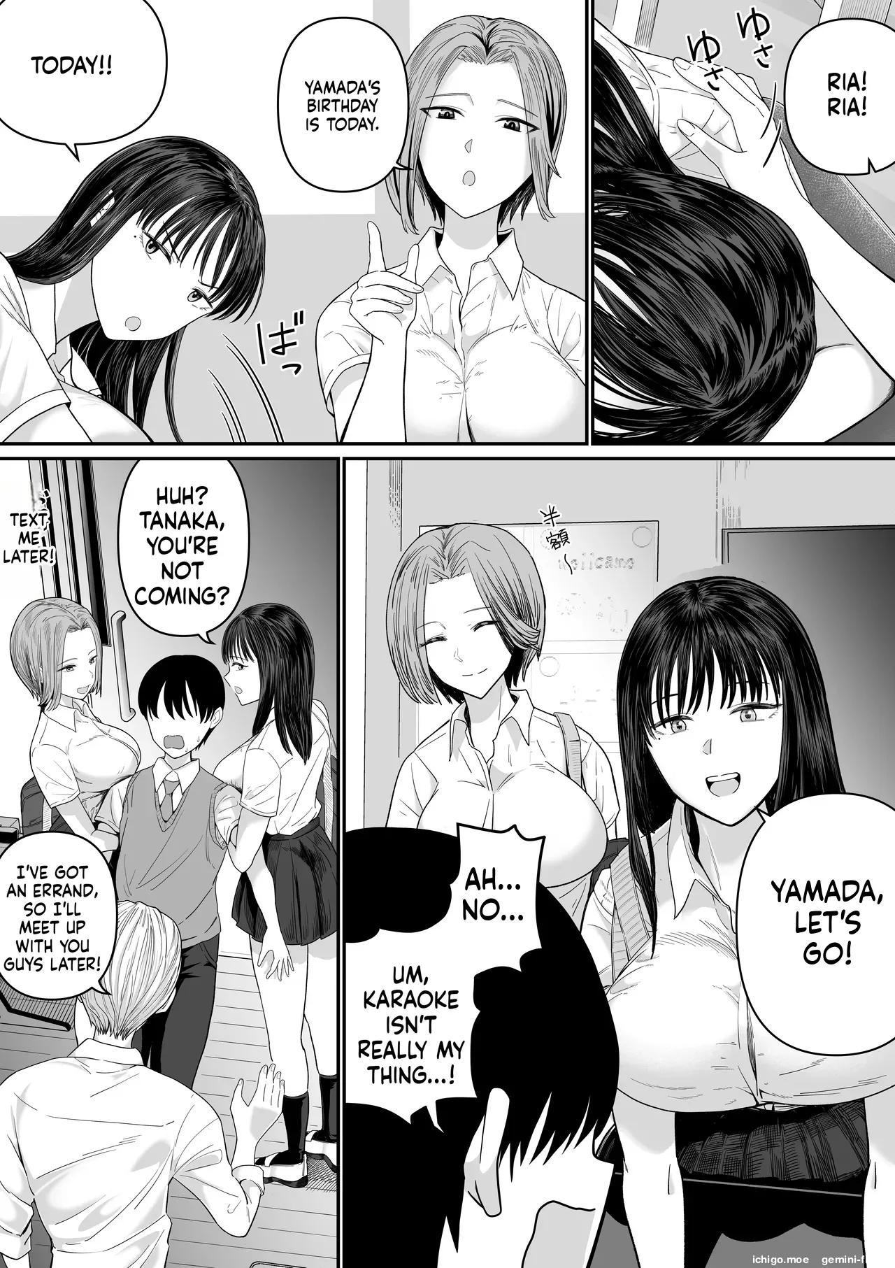 Karaoke de 100-ten Totta no ni Suki na Ko ga Me no Mae de Yokodori Sex Sareru Hanashi page 6 full