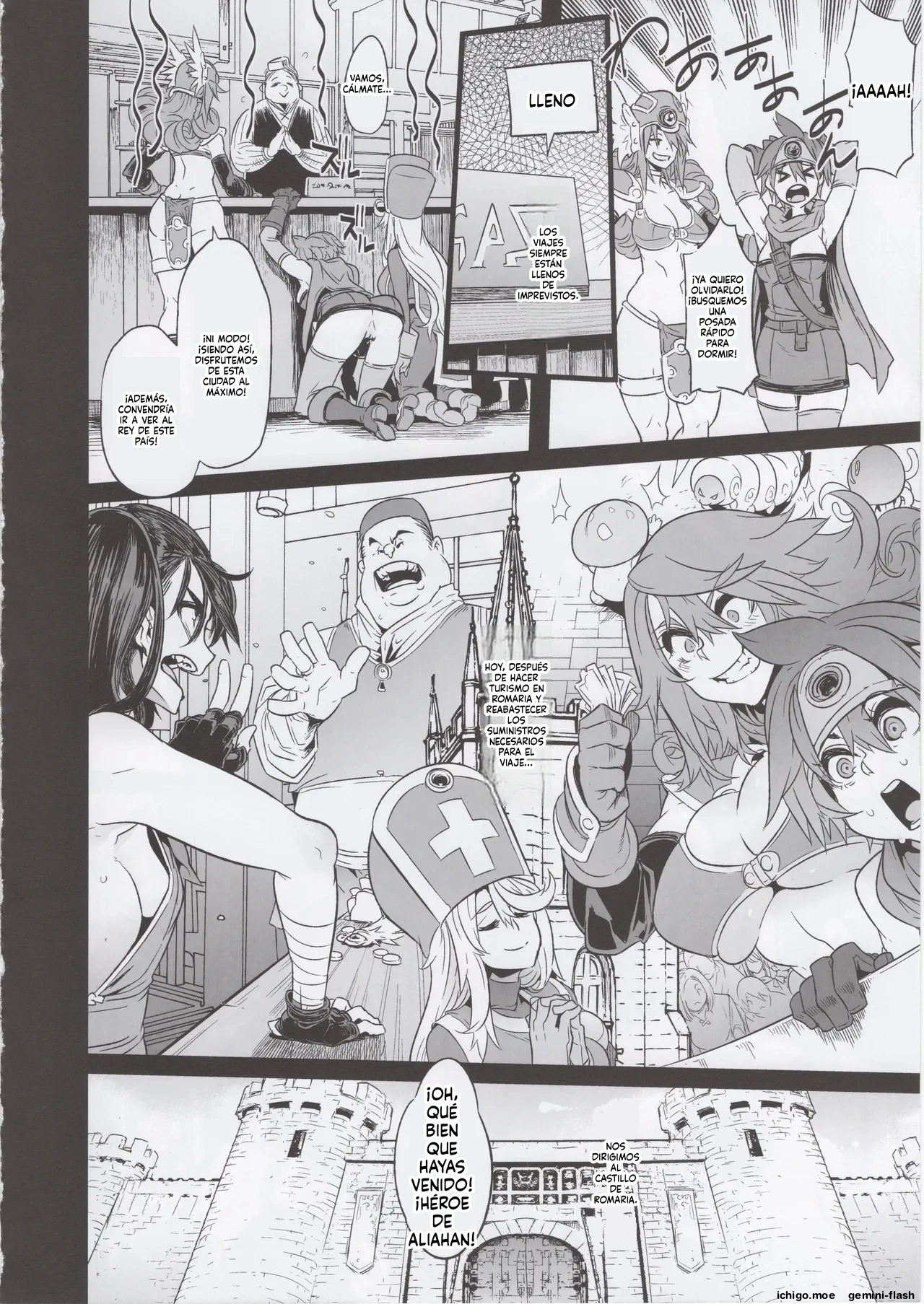 Onna Yuusha no Tabi 3 Zenmetu no Symphony  + Omake page 4 full