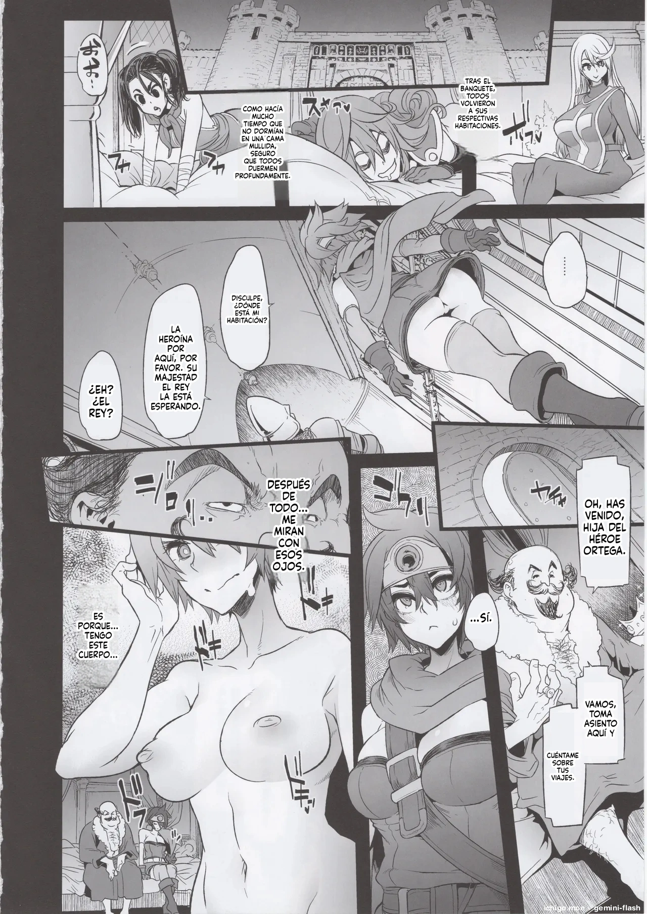Onna Yuusha no Tabi 3 Zenmetu no Symphony  + Omake page 6 full