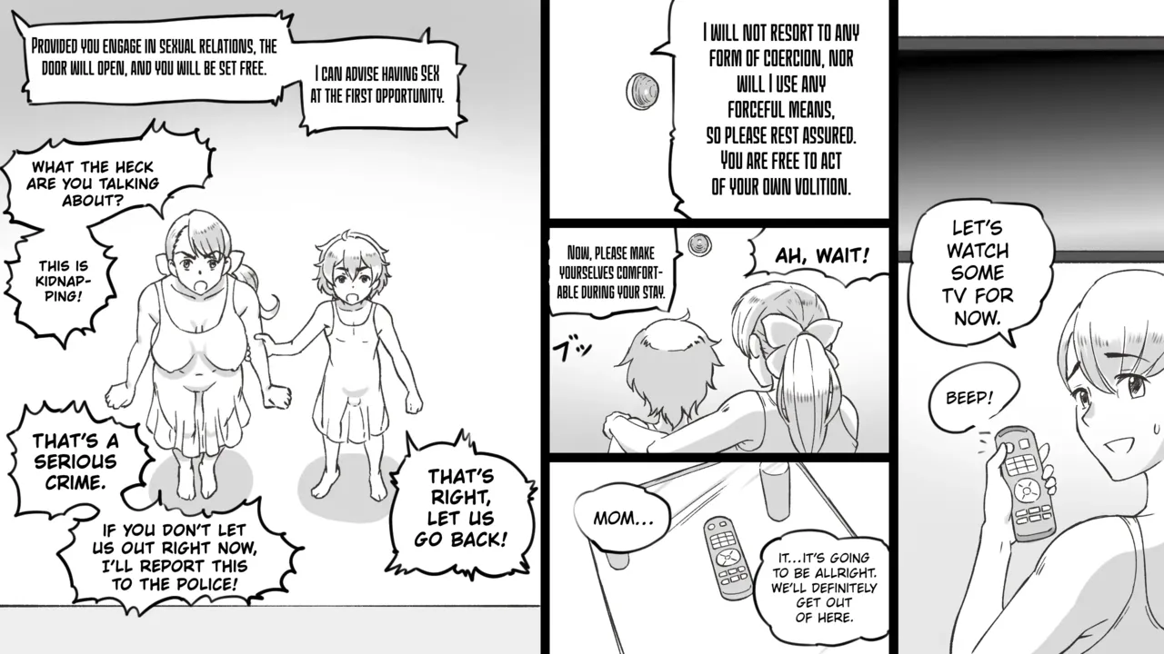 Mama to Shinai to Derarenai Heya  | The Room I Can't Escape Unless I Do It With Mommy page 10 full