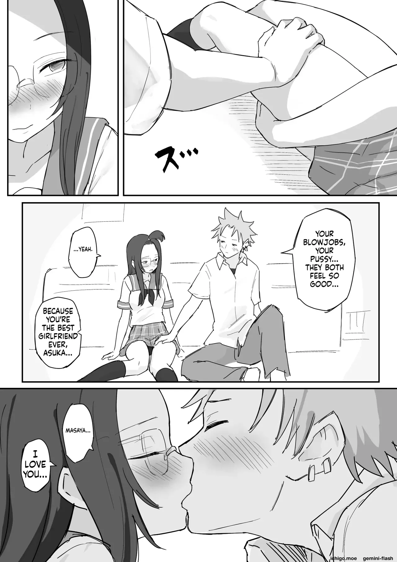 My Bratty Younger Sister Who Has a Boyfriend Was Masturbating with My Penis While I Was Asleep | Kareshi Mochi de Namaiki na Imouto ga Neteru Ore no Chinpo de Onanii Shitā page 3 full
