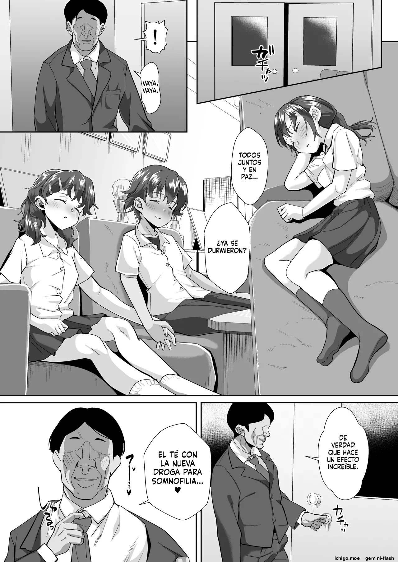 Neteru Seito wa Kouchou Sensei no Nama Onaho  MTL page 5 full