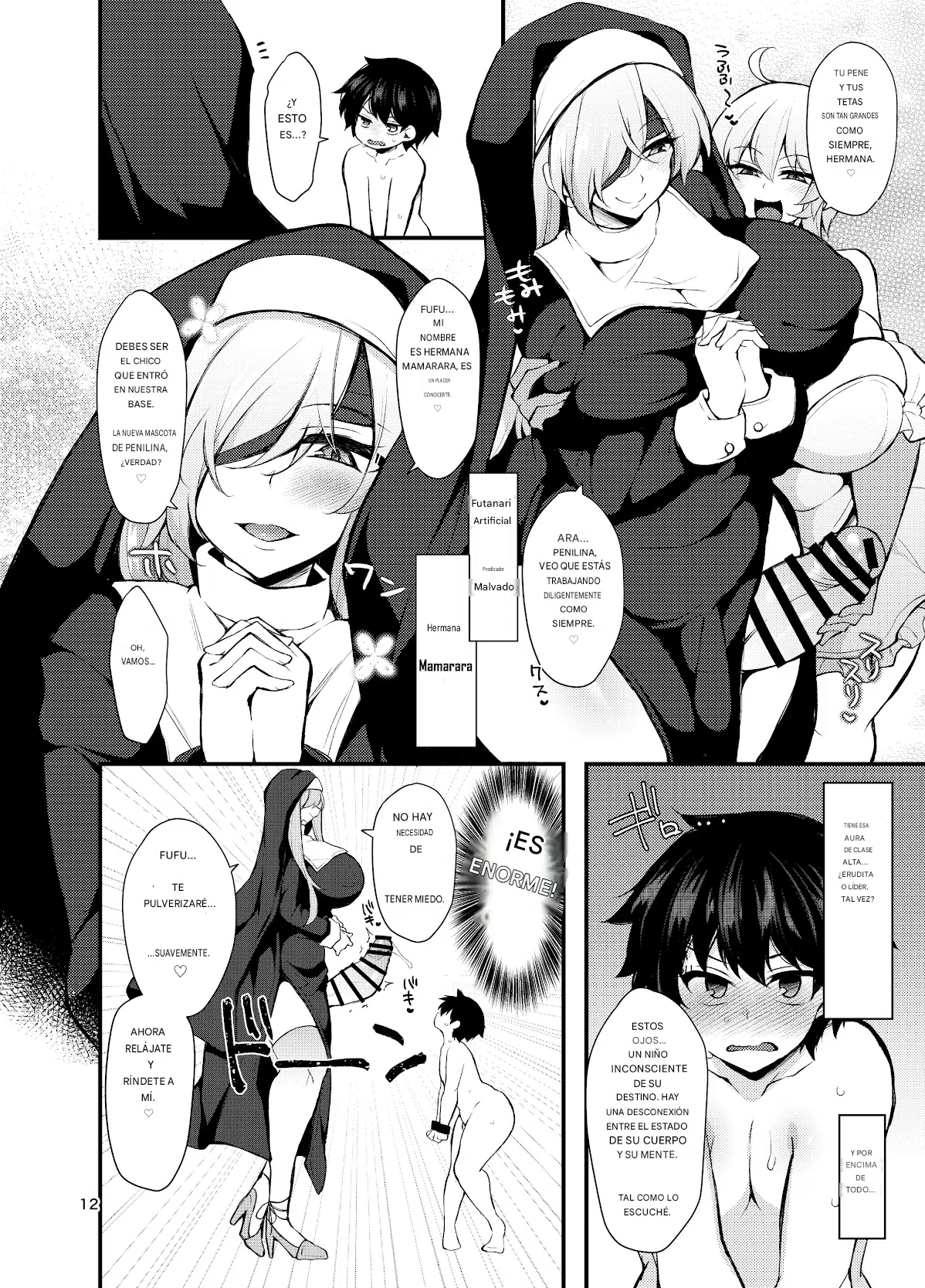 Futanari no Himitsu Kessha ni Orekyou Move!! Shinnyuu Shippaishita Hero-kun wa Hidoi Koto Koppako Sarete Mesuochi Shichau Español page 9 full