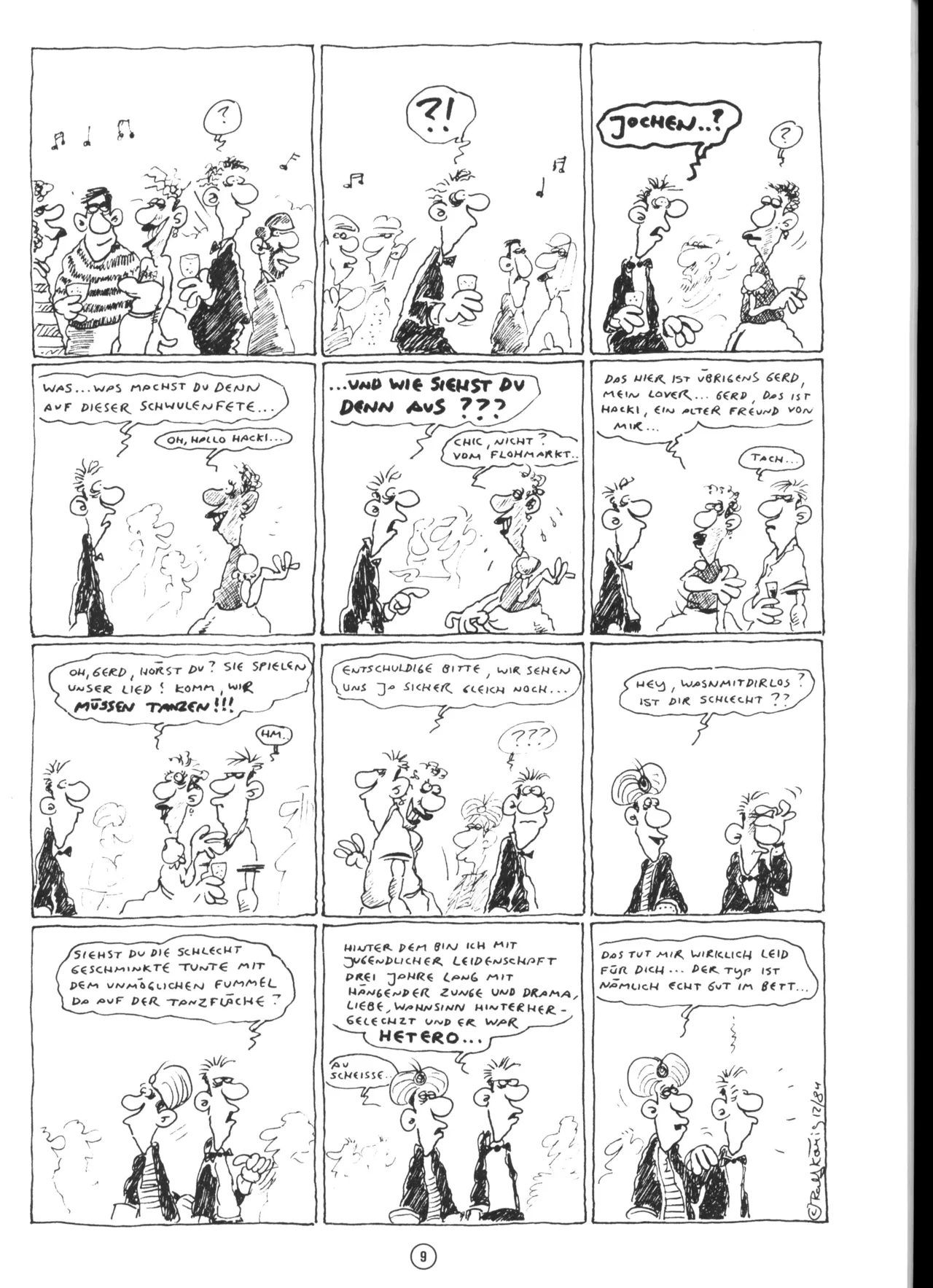 Silvester-Tuntenball und andere Schwulcomix page 10 full