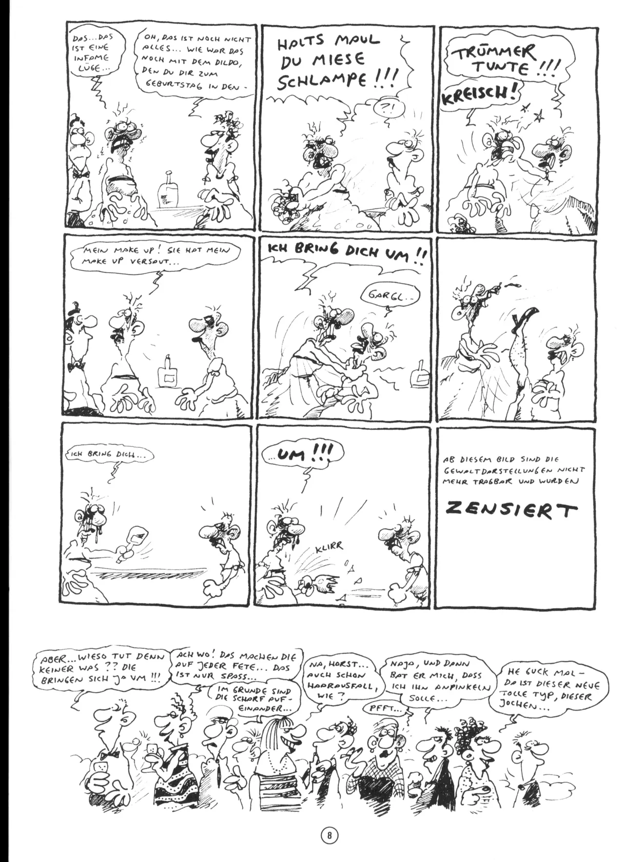 Silvester-Tuntenball und andere Schwulcomix page 9 full