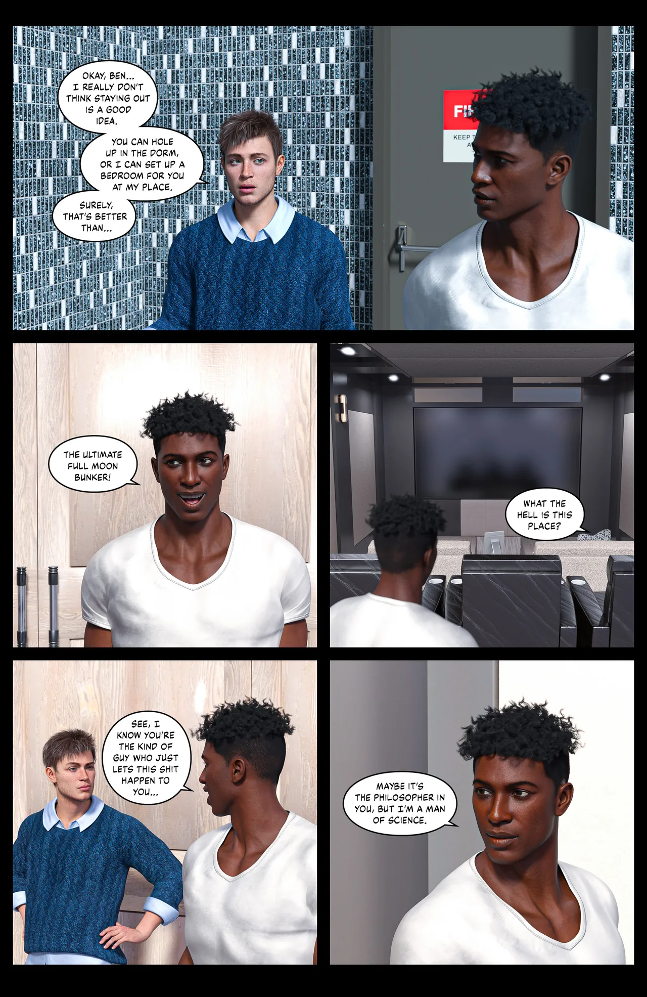 Werewoman: Full Moon #6 page 6 full