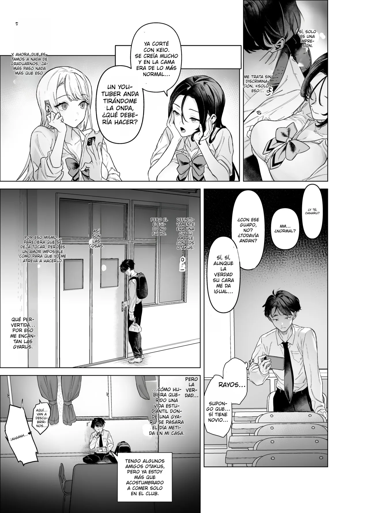 Shitate ni wa Denai kedo Chinko ni wa Yowai Gyaru-chan to Kyokon Otaku! page 9 full