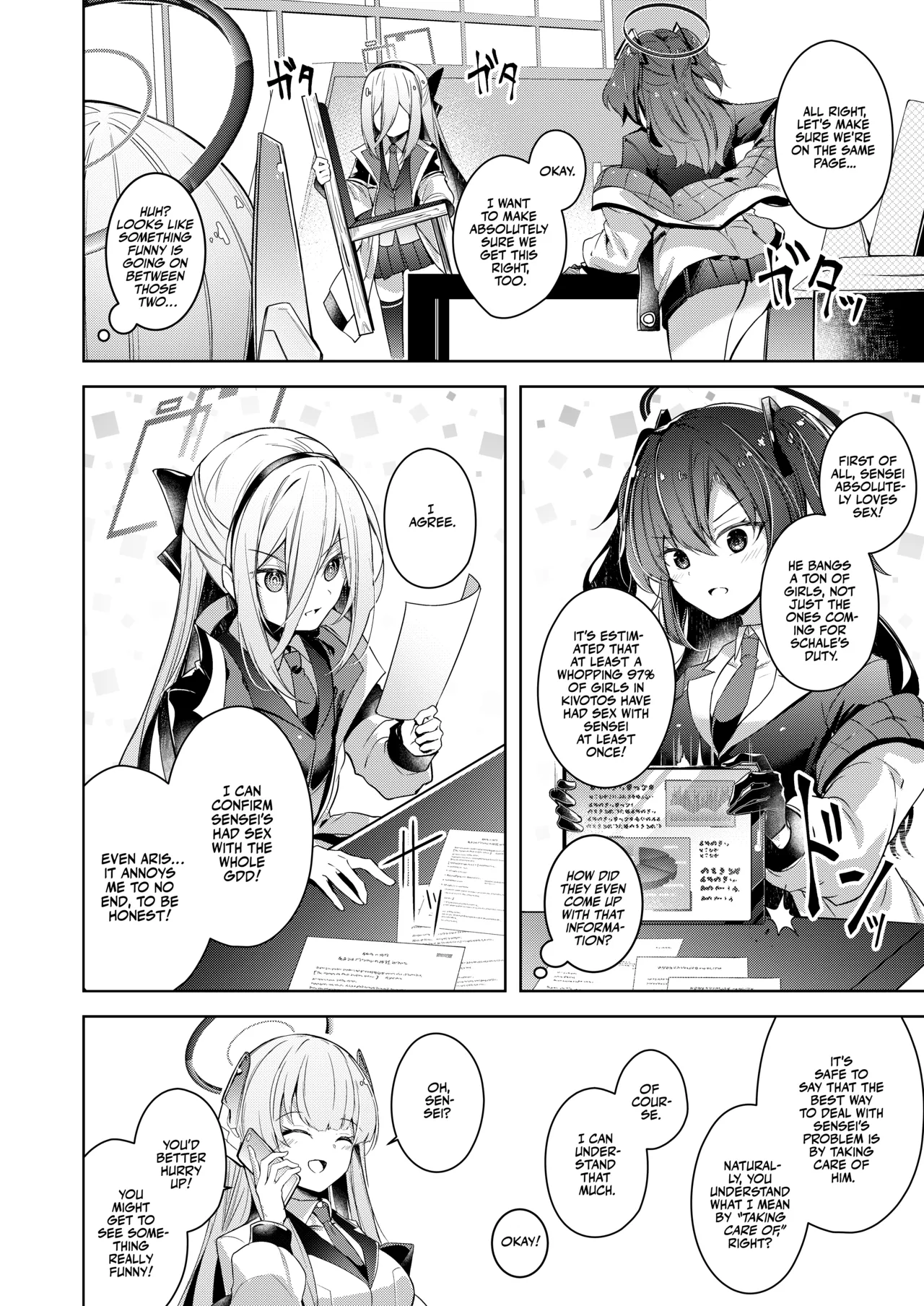 Watashi ga Ichiban Sensei o Sasaete Irun desu kedo????? | I'm Your Number One Student, Right????? page 8 full