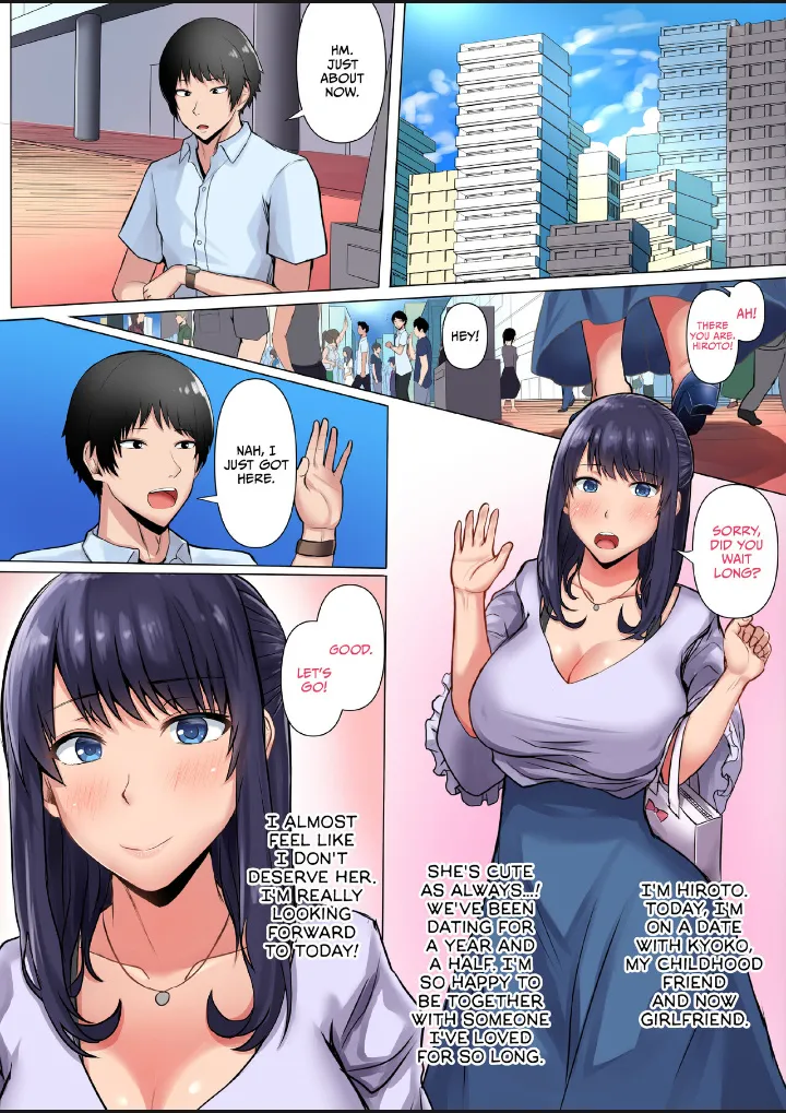 My Childhood Sweetheart Was Ensnared By An Upperclassman's Huge Cock. Chapter 2 page 5 full