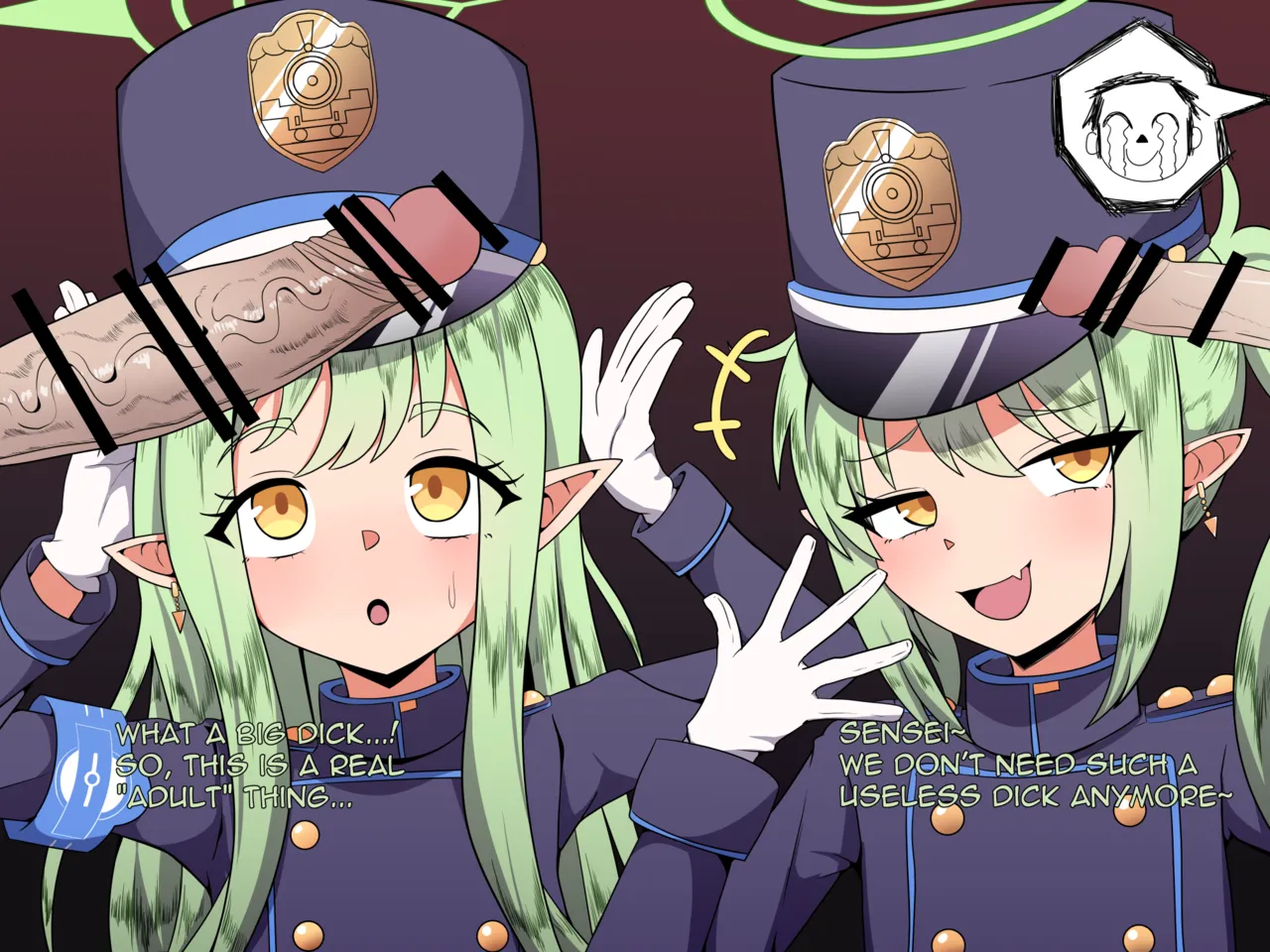ブルアカNTR百景その１１２「ヒカリ＆ノゾミ」for トースト page 3 full