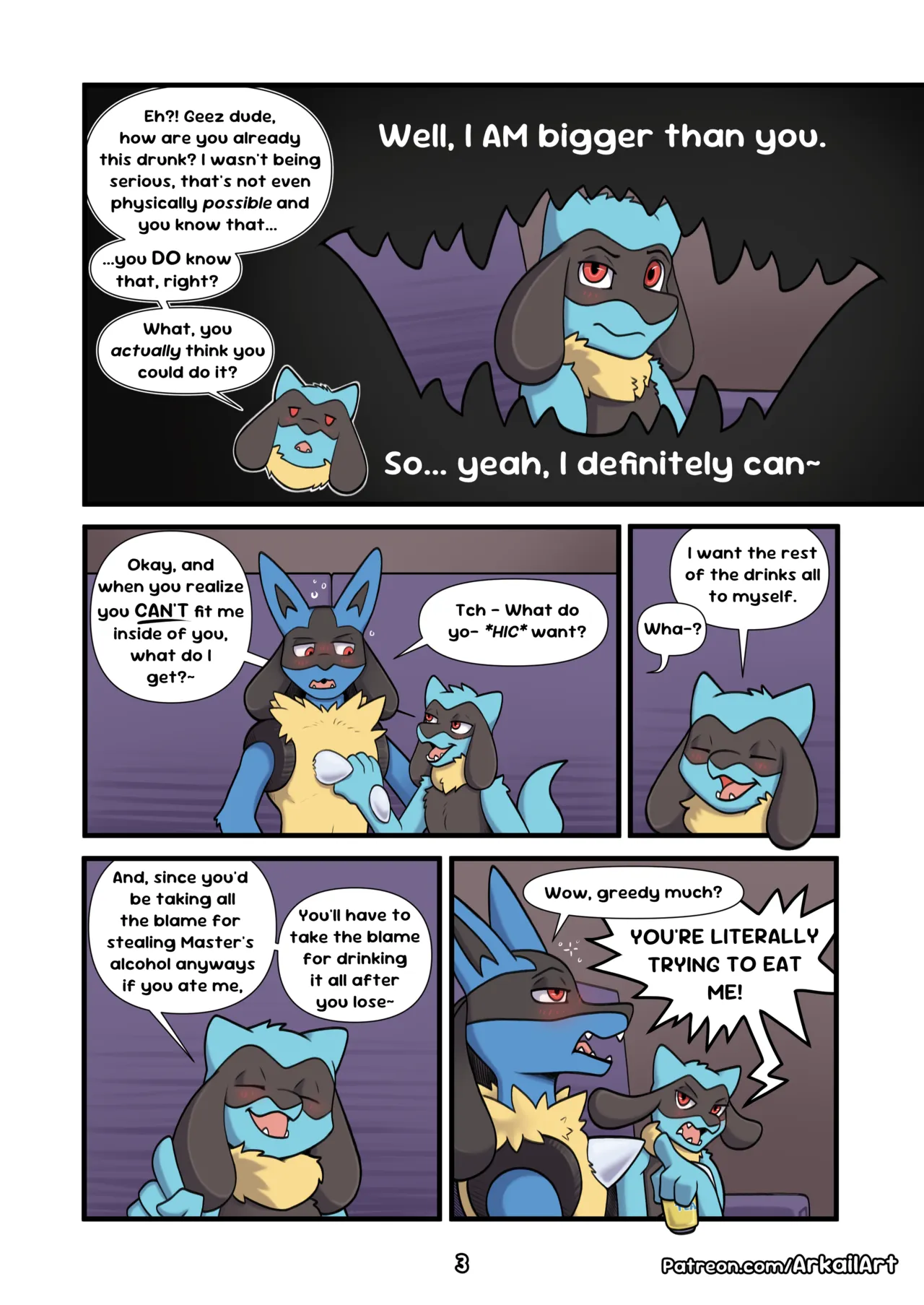 Friendly Wager page 4 full