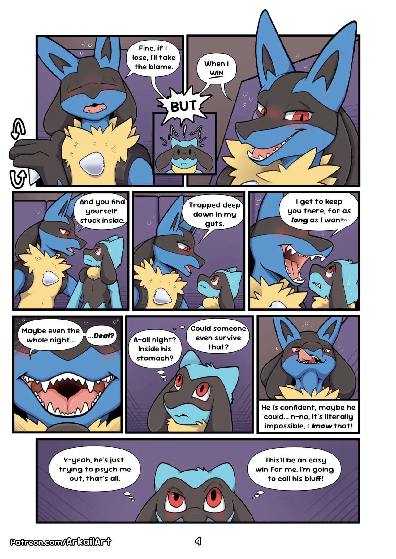 Friendly Wager page 5 full