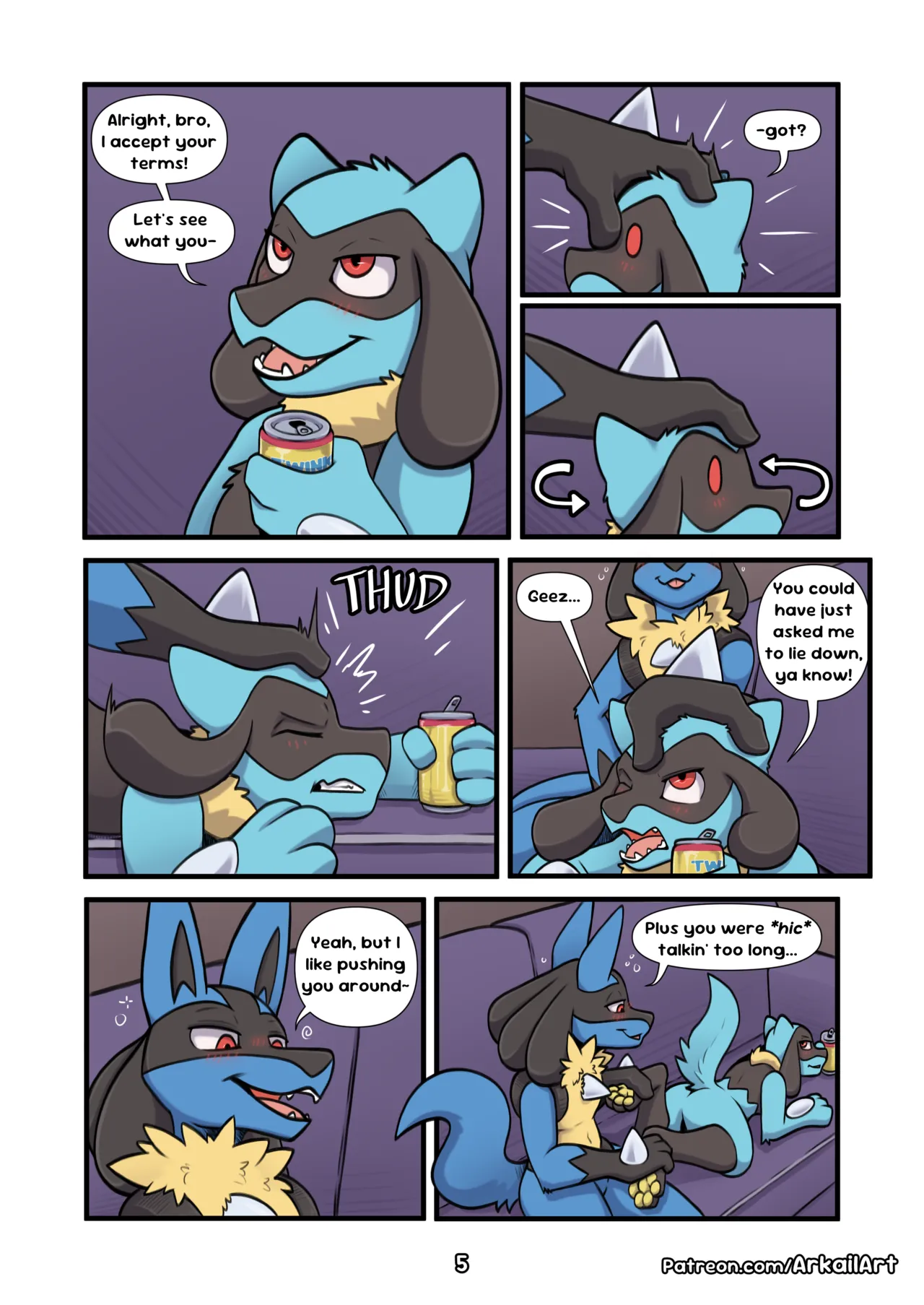 Friendly Wager page 6 full