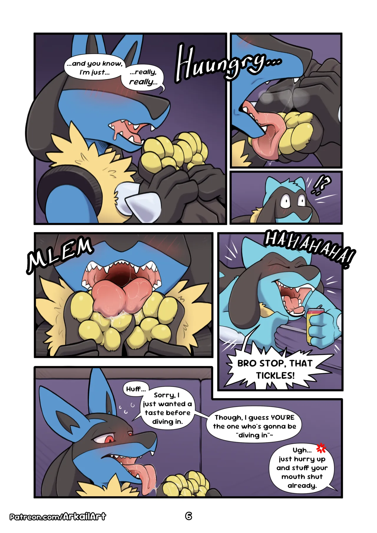 Friendly Wager page 7 full