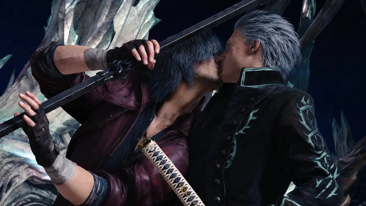 Dante x Vergil  Game CG page 2 full