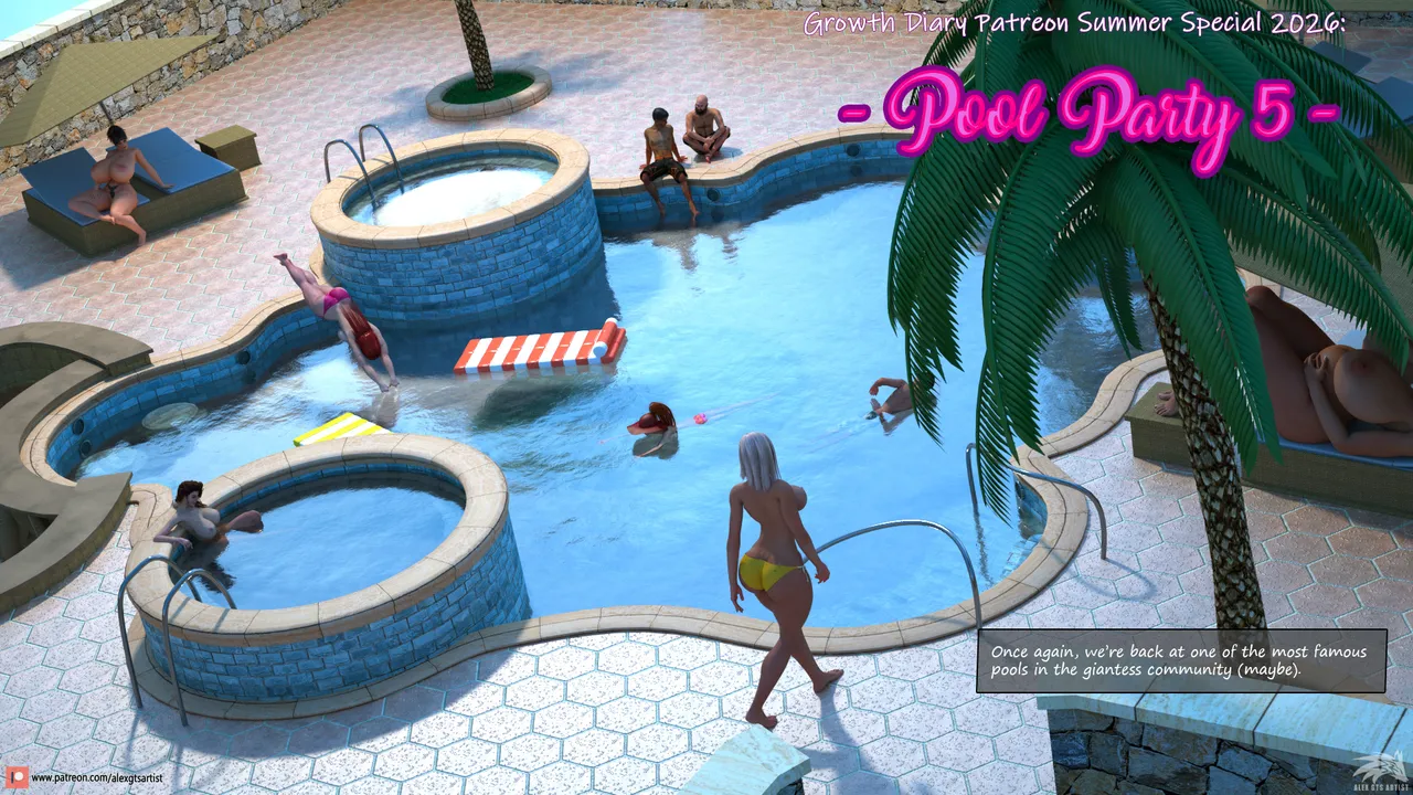 Giantess Summer Special page 1 full