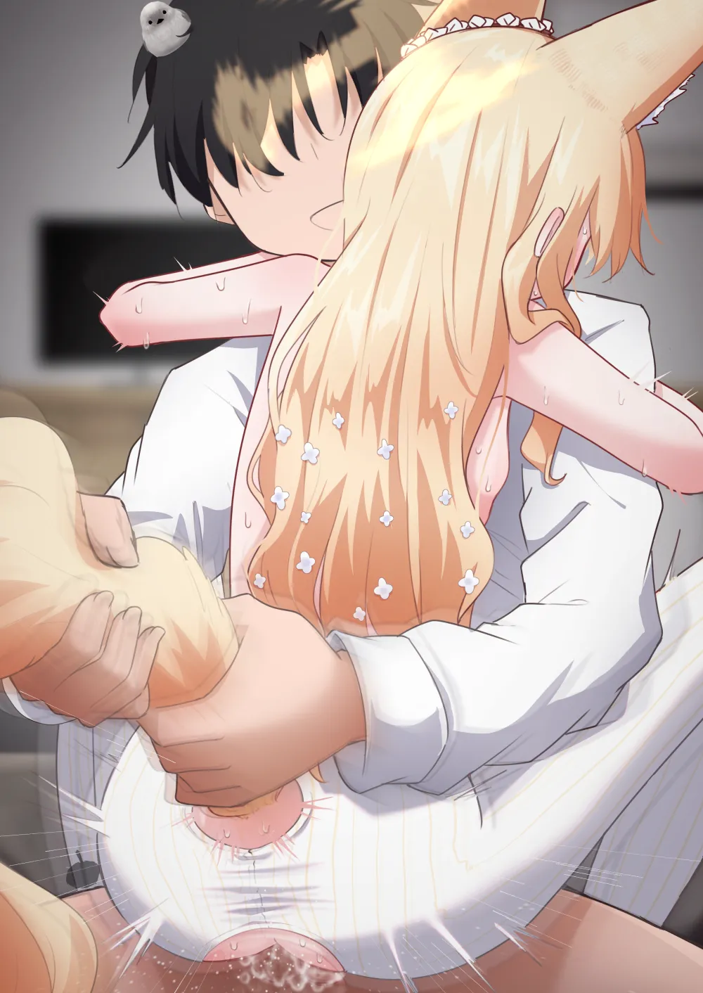尻尾シコシコされると半自動腰振りマッサージ機になっちゃうセイアちゃん page 6 full