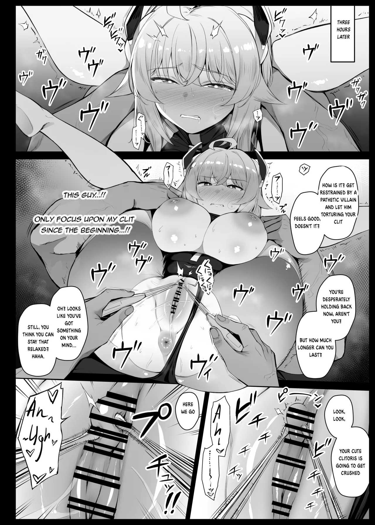 Heroine who gets caught by a villain and subjected to clitoral torture series EP1-6 page 5 full