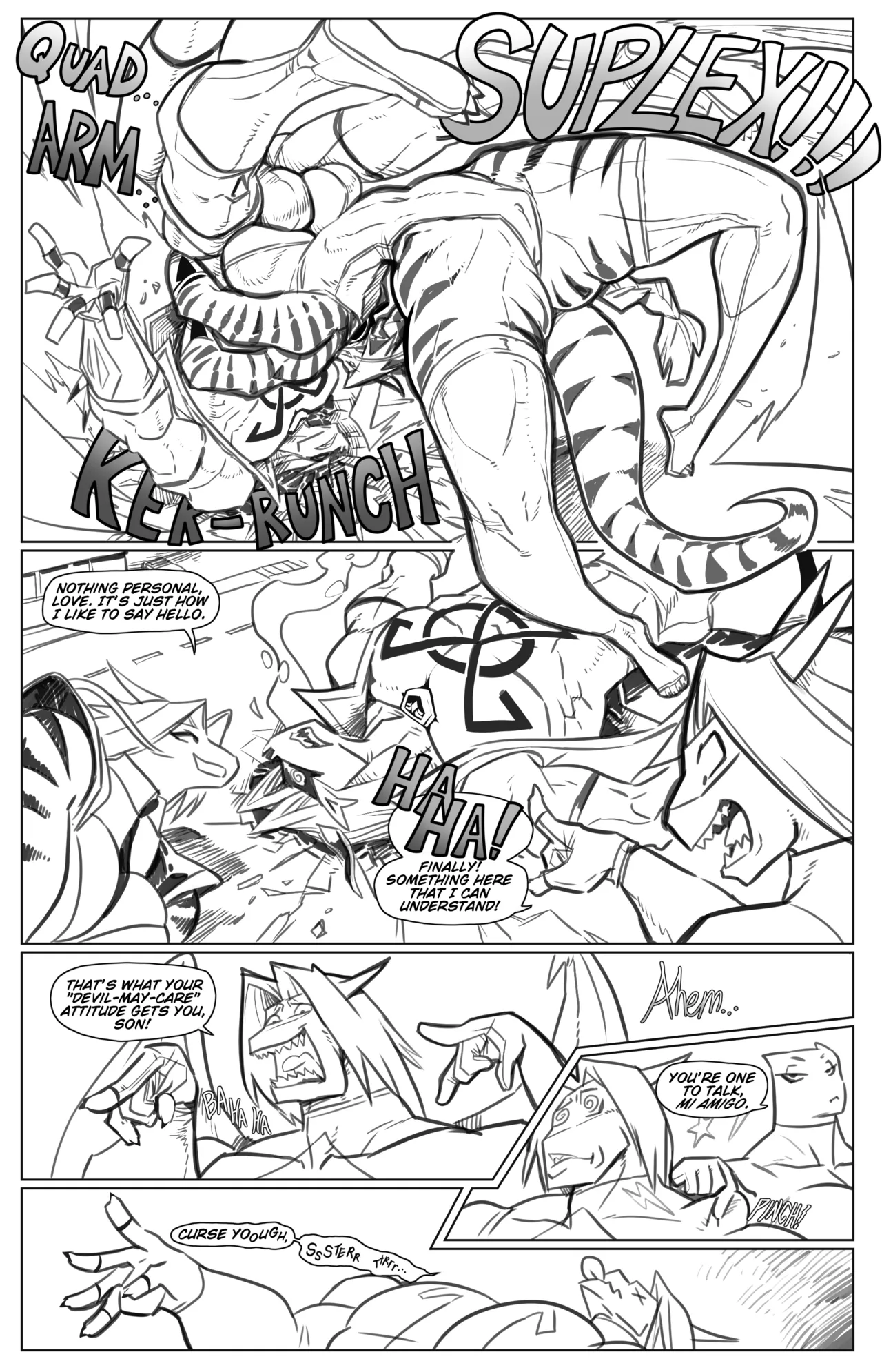 Super Dragon Dudes page 9 full