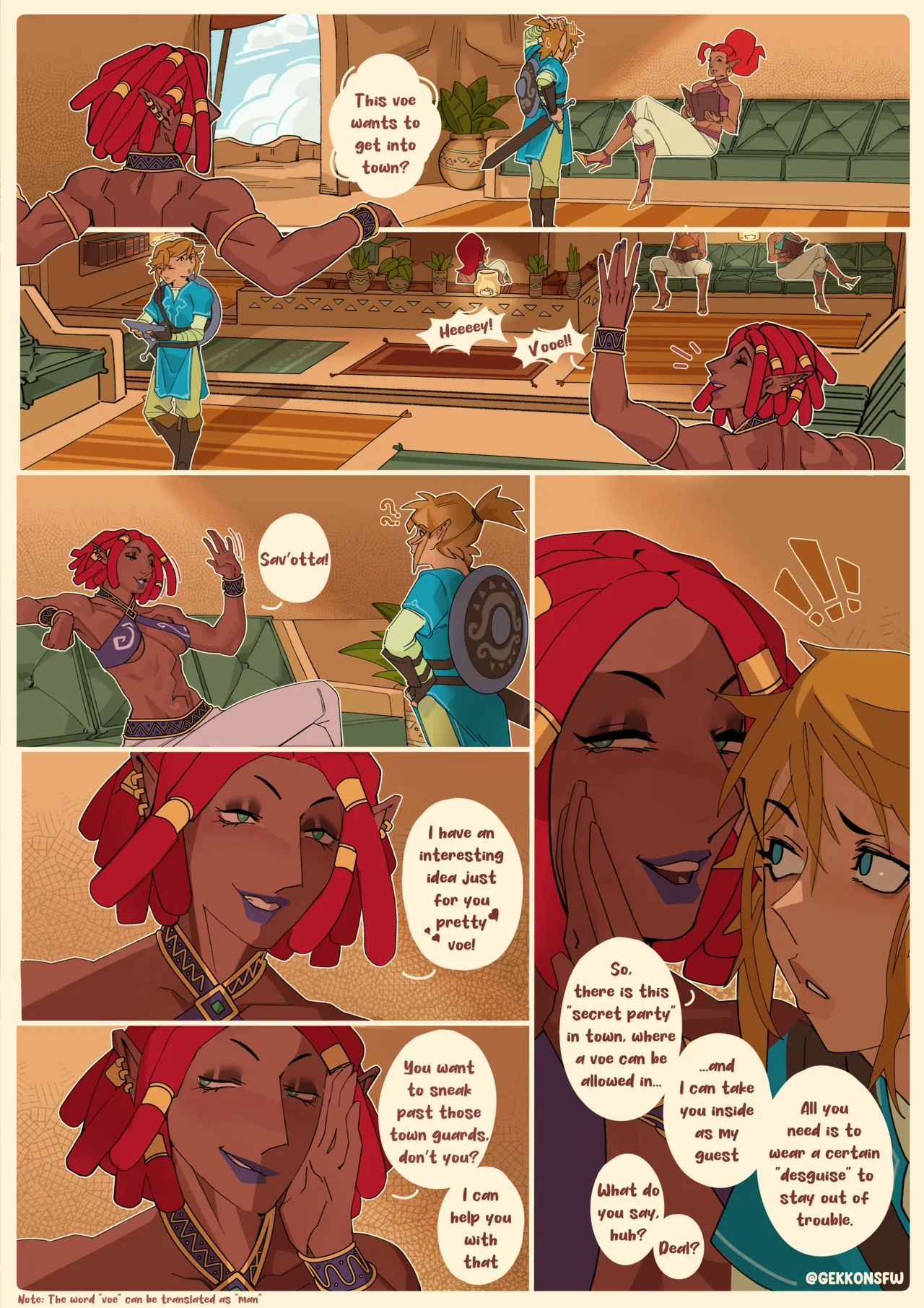 Sneaking into the Forbidden Town ch.1 page 4 full