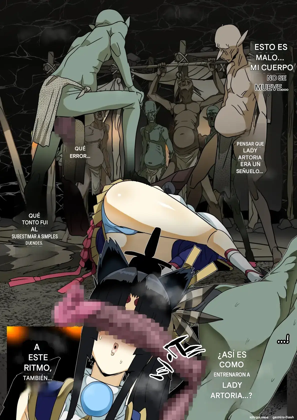 Goblin no su Ushiwakamaru Hen Español page 4 full