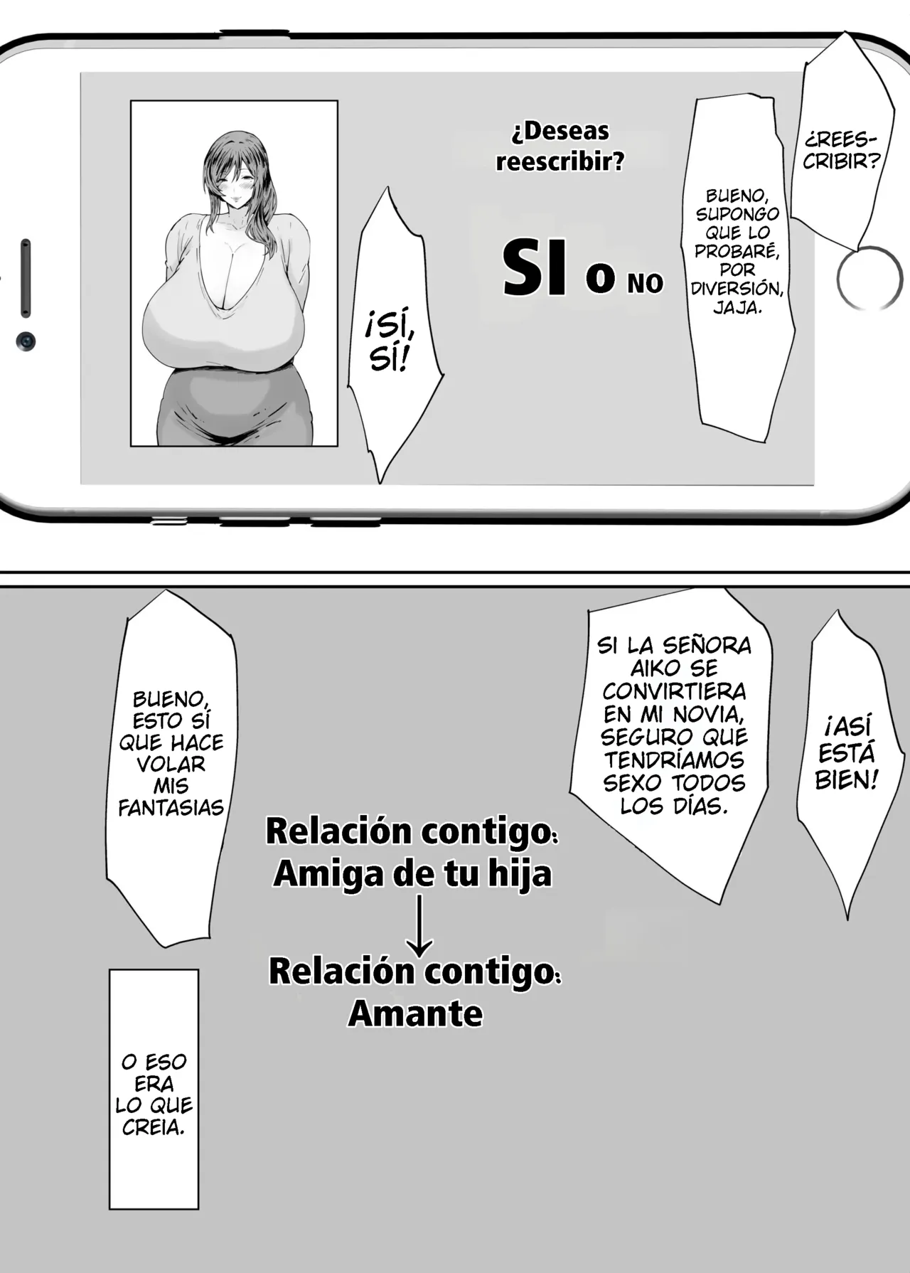 La historia de cómo converti a la fuerza a mi vecina casada en un juguete sexual y amante, mediante hipnosis - Kurotama page 8 full