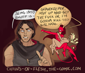 Chains of Flesh illustrations cover
